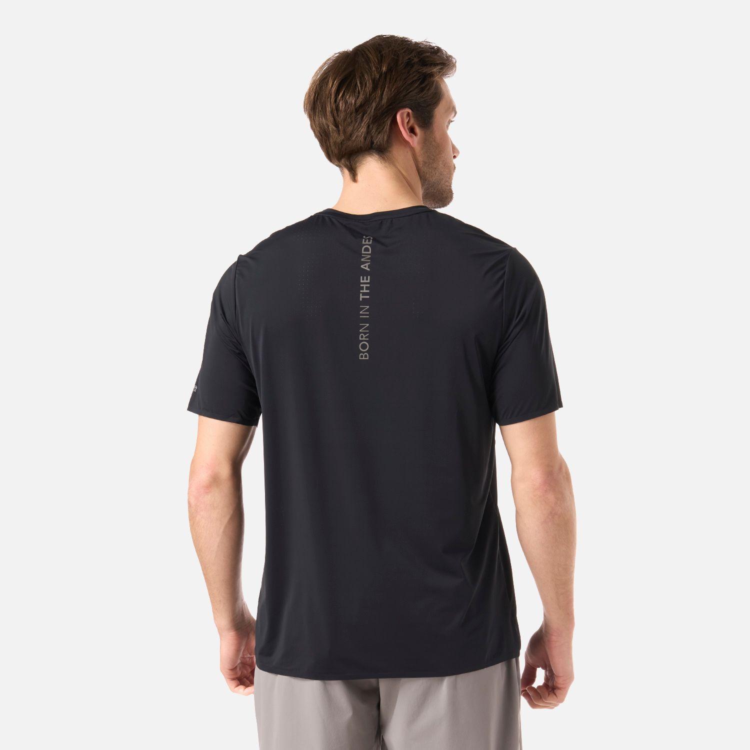 Polera Hombre Air Q-Dry T-Shirt Negro Lippi V26-2