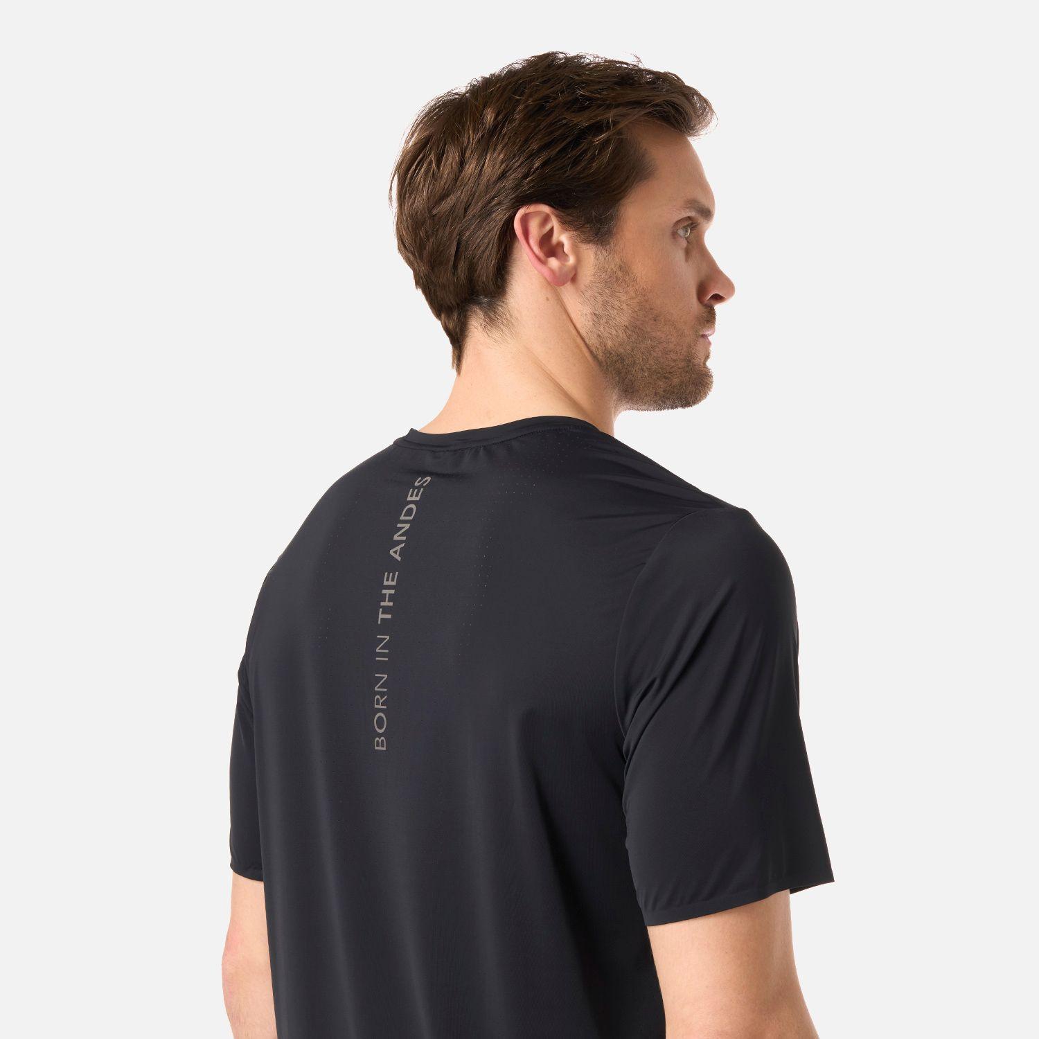 Polera Hombre Air Q-Dry T-Shirt Negro Lippi V26-4