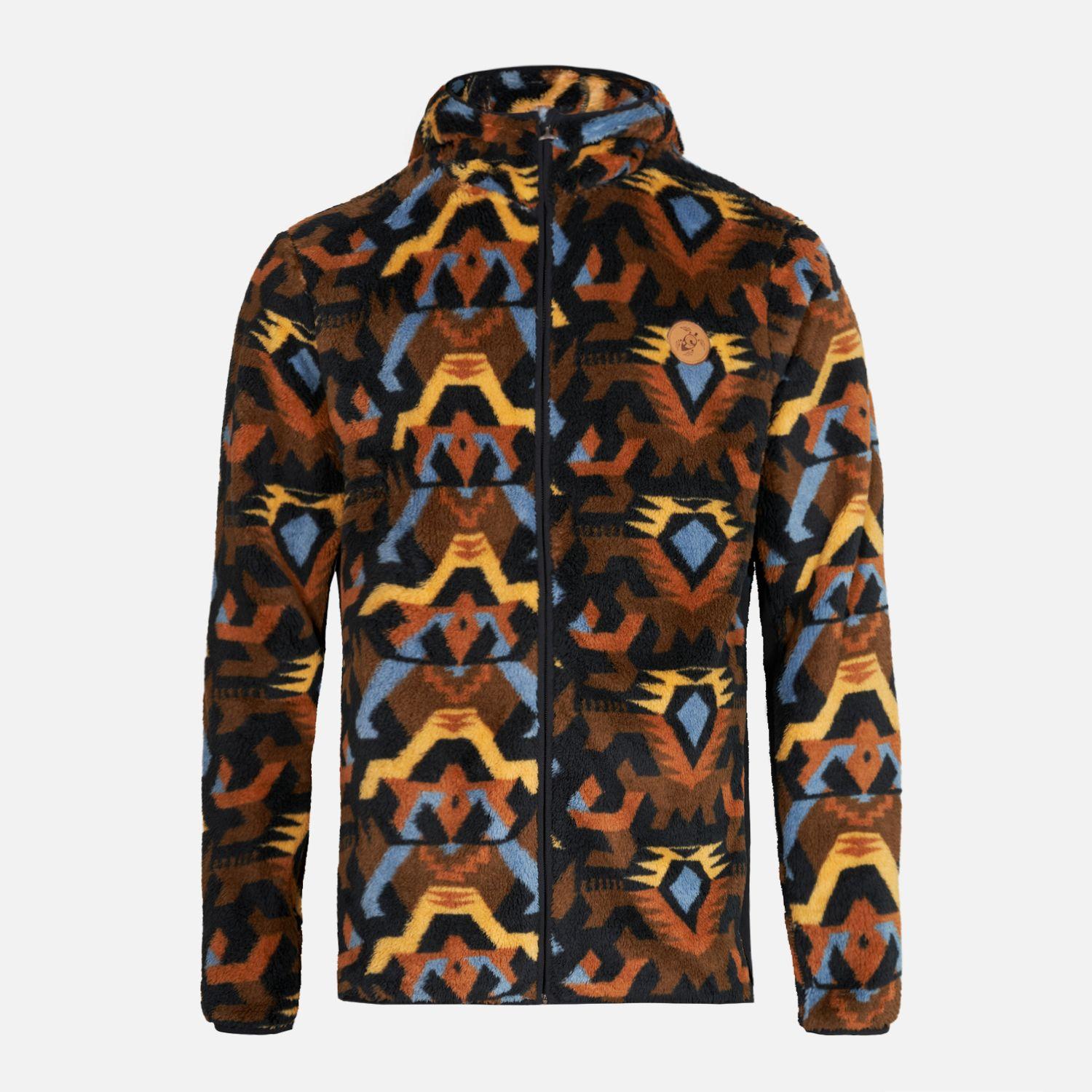 Chaqueta Hombre Calur-Oso Print Café Haka Honu V23-0