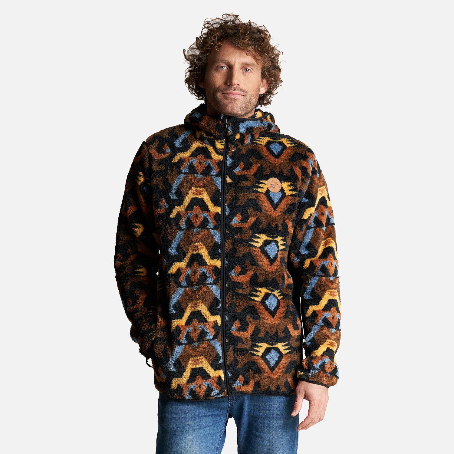 Chaqueta Hombre Calur-Oso Print Café Haka Honu V23-1