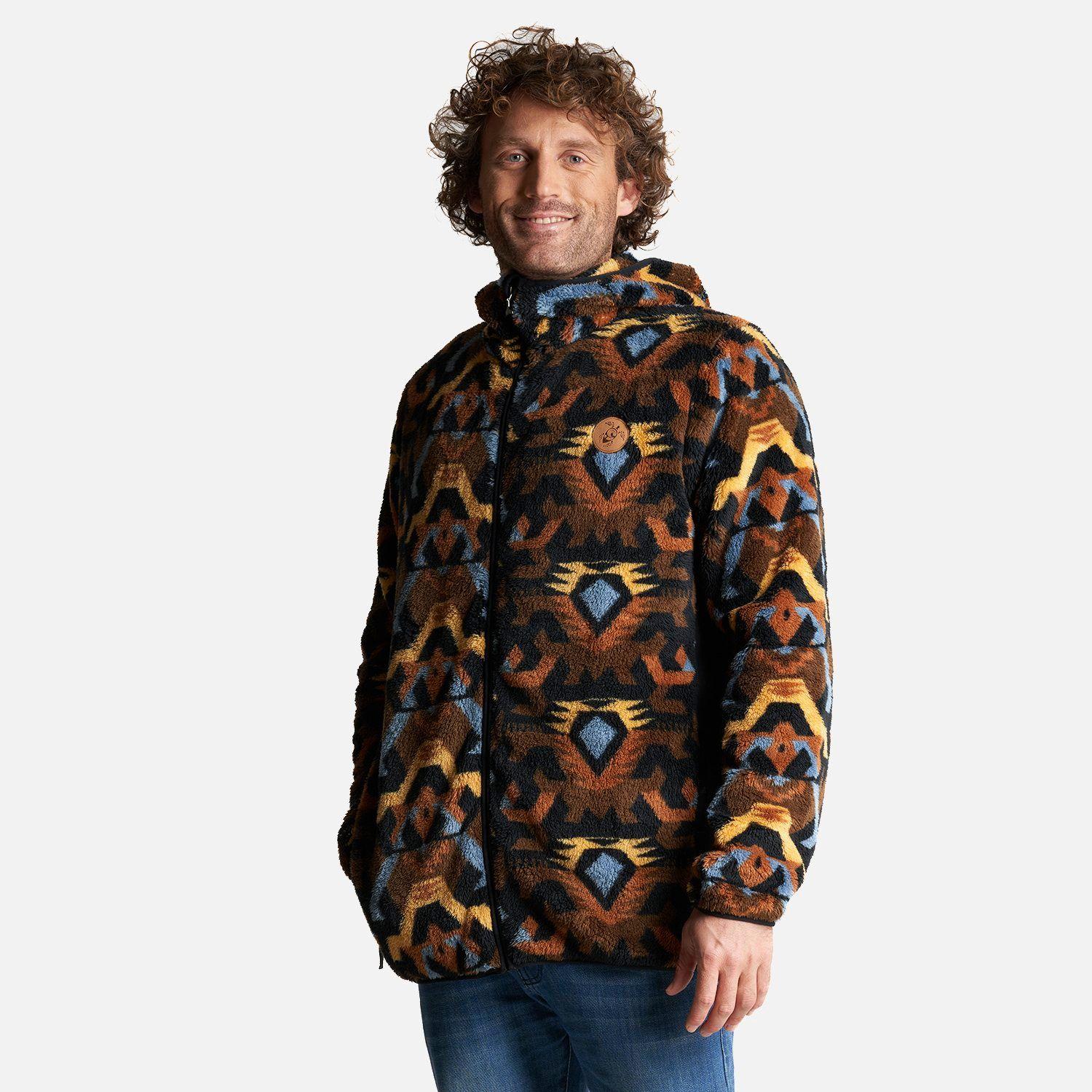 Chaqueta Hombre Calur-Oso Print Café Haka Honu V23-2