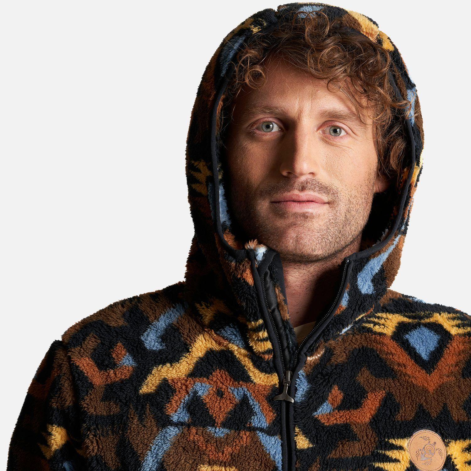 Chaqueta Hombre Calur-Oso Print Café Haka Honu V23-4