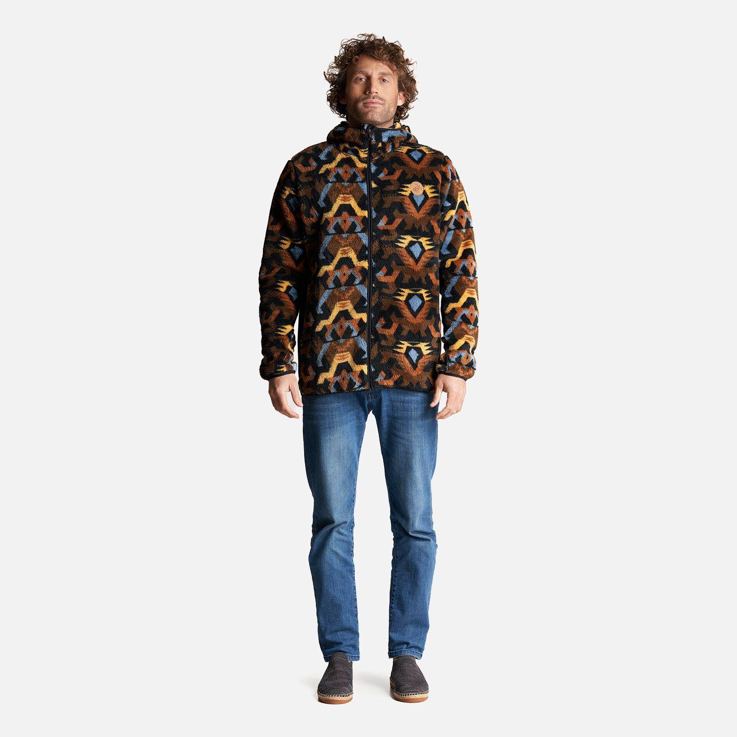 Chaqueta Hombre Calur-Oso Print Café Haka Honu V23-6
