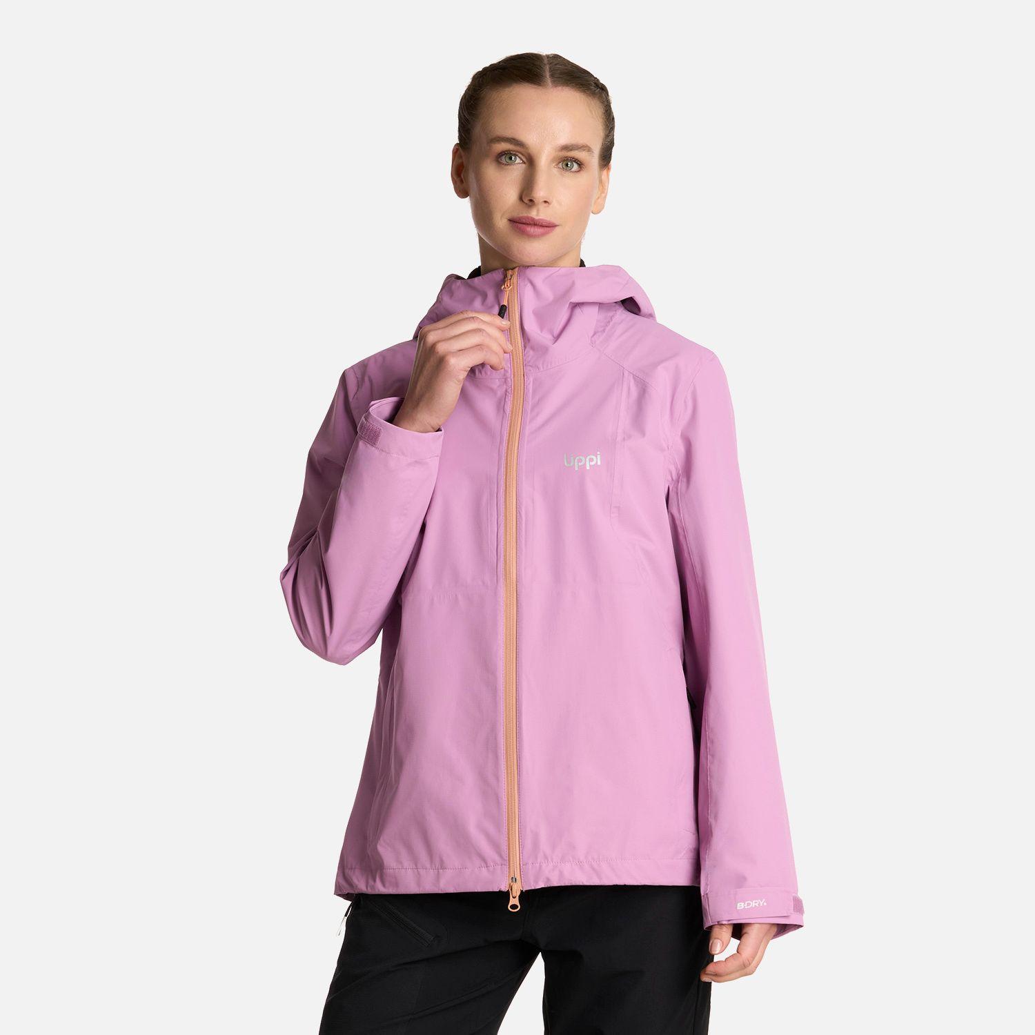 Chaqueta Mujer Shield B-Dry Hoody Rosa Fuerte Lippi I25-0