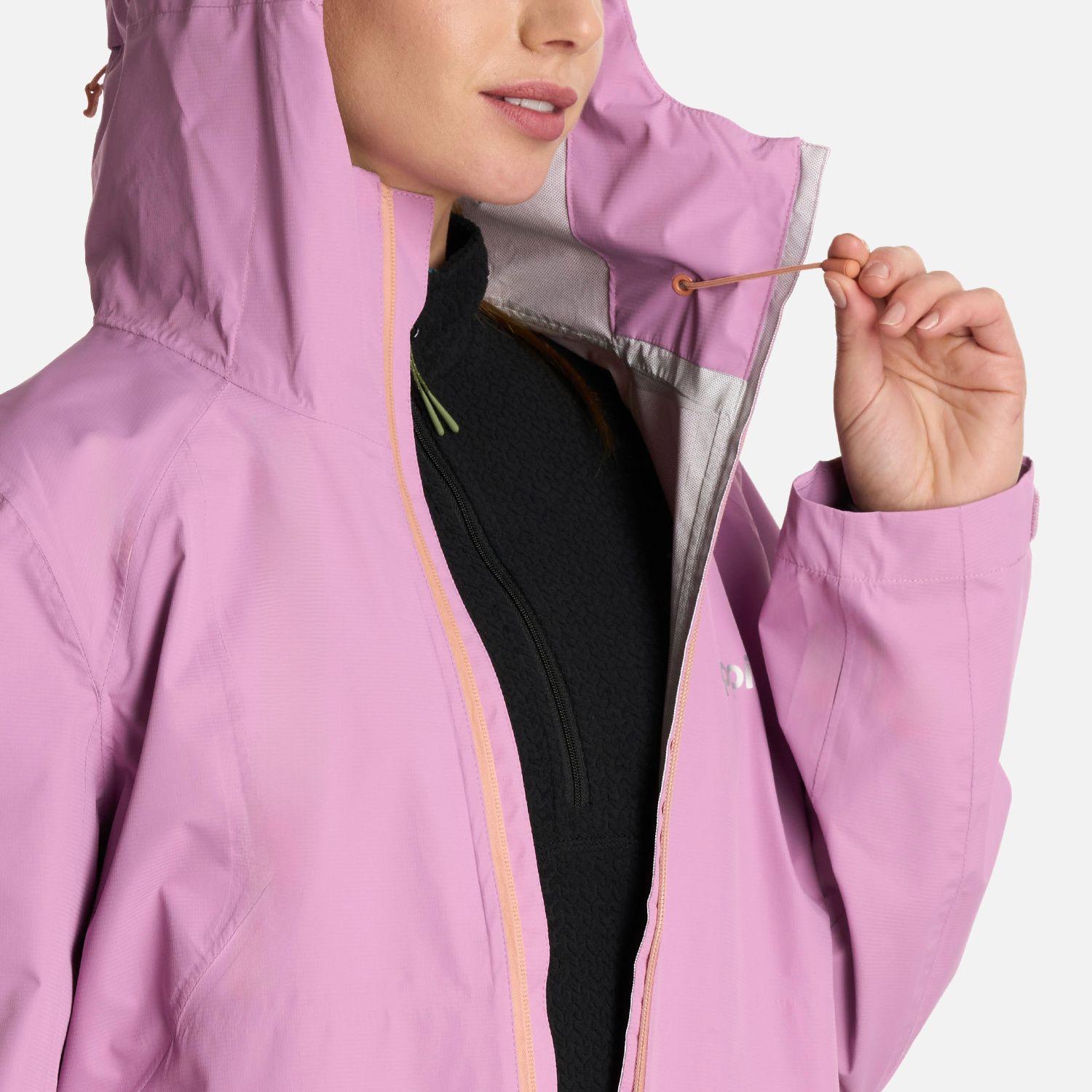 Chaqueta Mujer Shield B-Dry Hoody Rosa Fuerte Lippi I25-7