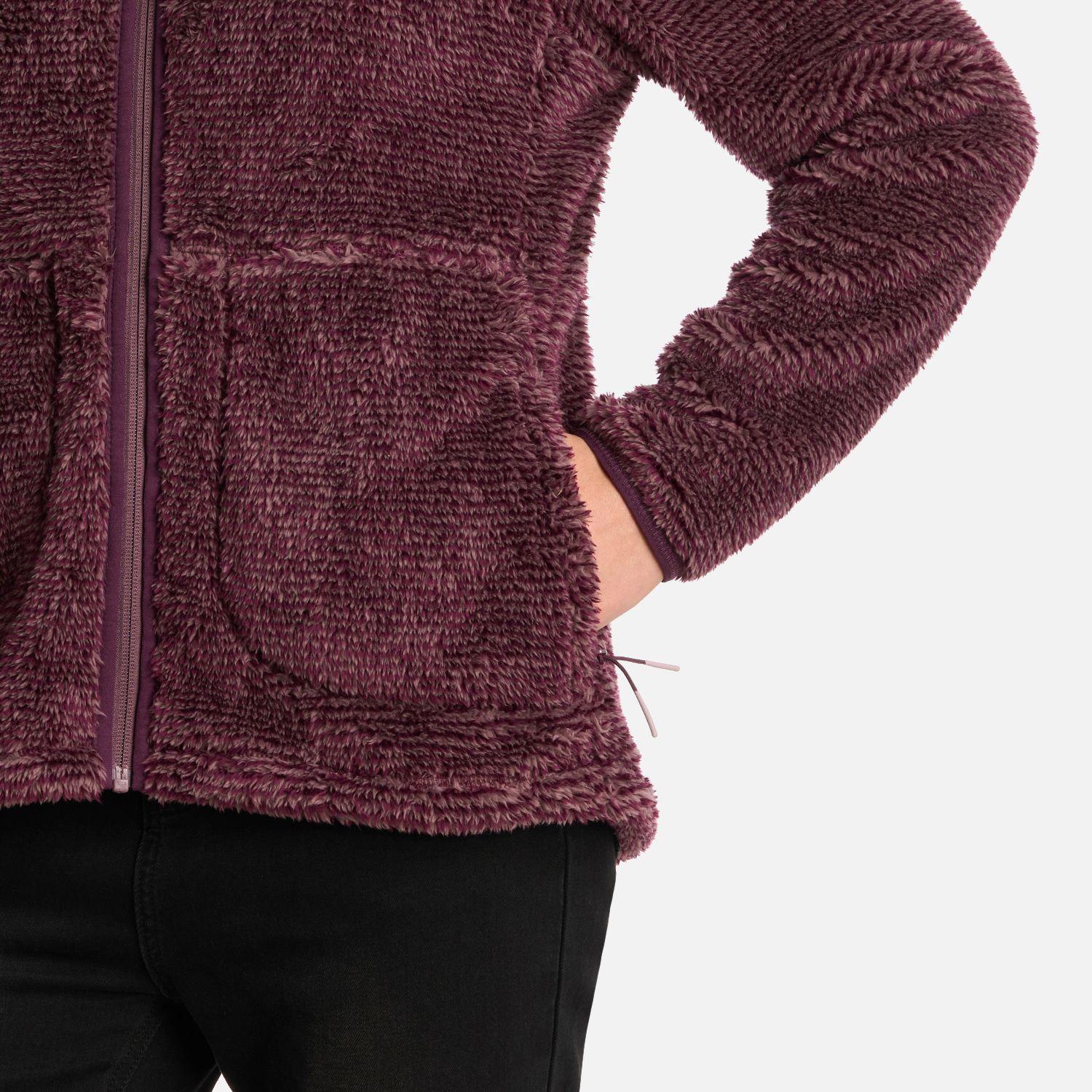 Polar Mujer Ferret Shaggy-Pro Jacket Morado Lippi I25-3