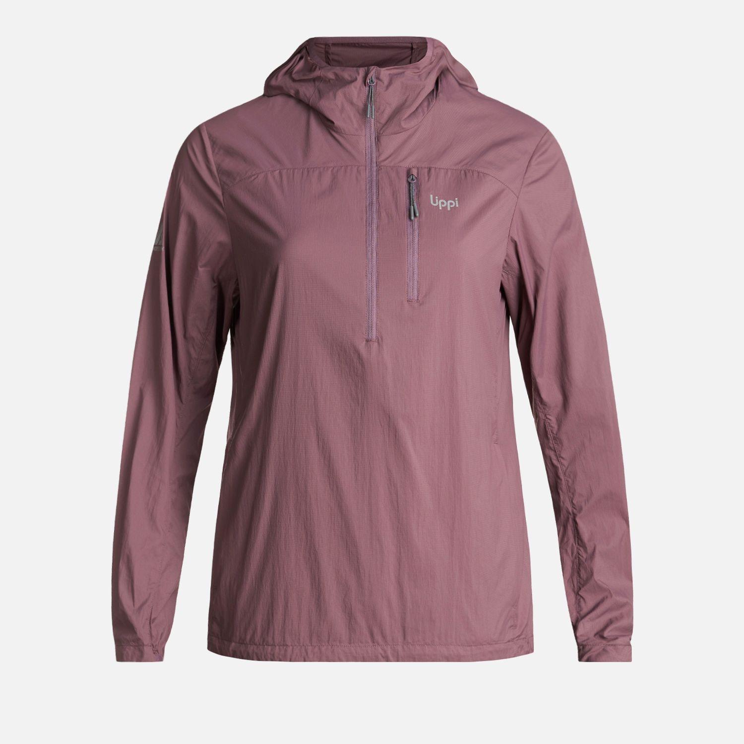 Chaqueta Mujer  Spry WindBreaker 14 Zip Hoody Jacket Morado Lippi-0