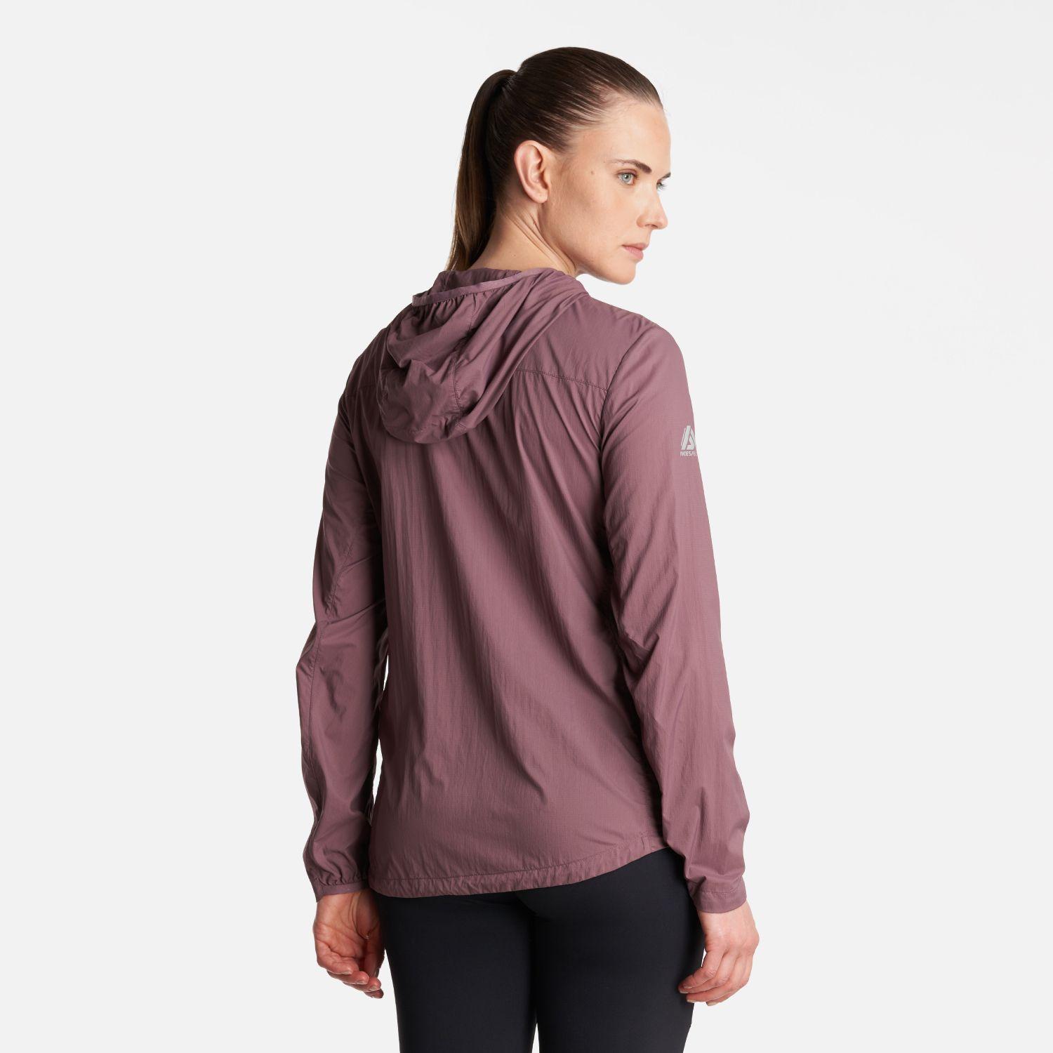 Chaqueta Mujer  Spry WindBreaker 14 Zip Hoody Jacket Morado Lippi-3