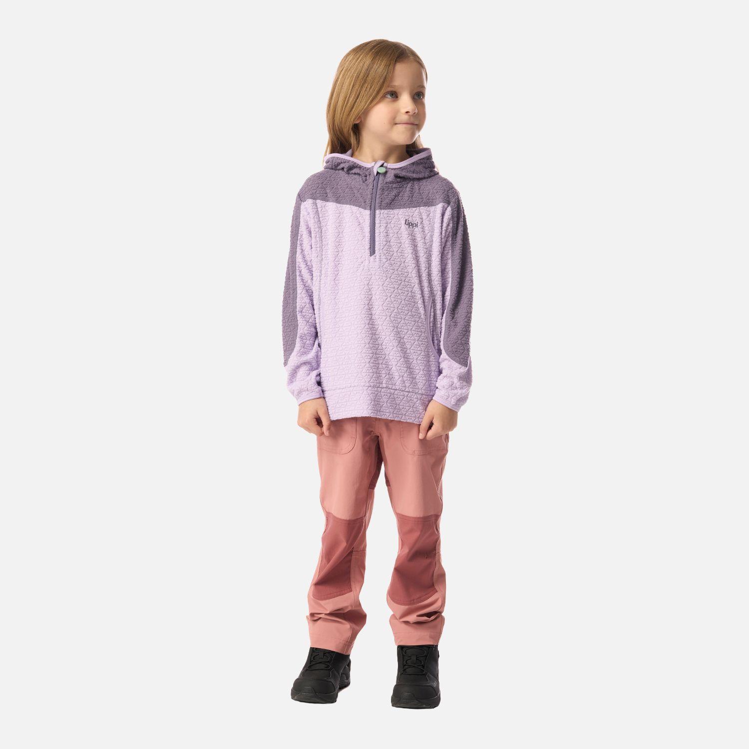 Polerón Niña Saltamontes Nano-F 1/4 Zip Hoody Lila Lippi I26-4