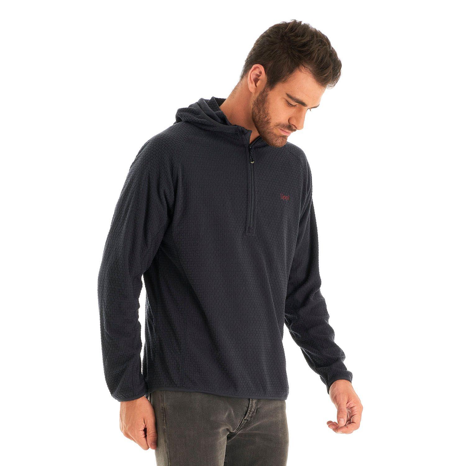 Poleron Hombre Jacaranda Nano-F 14 Zip Hoody Azul Marino Lippi V23-2