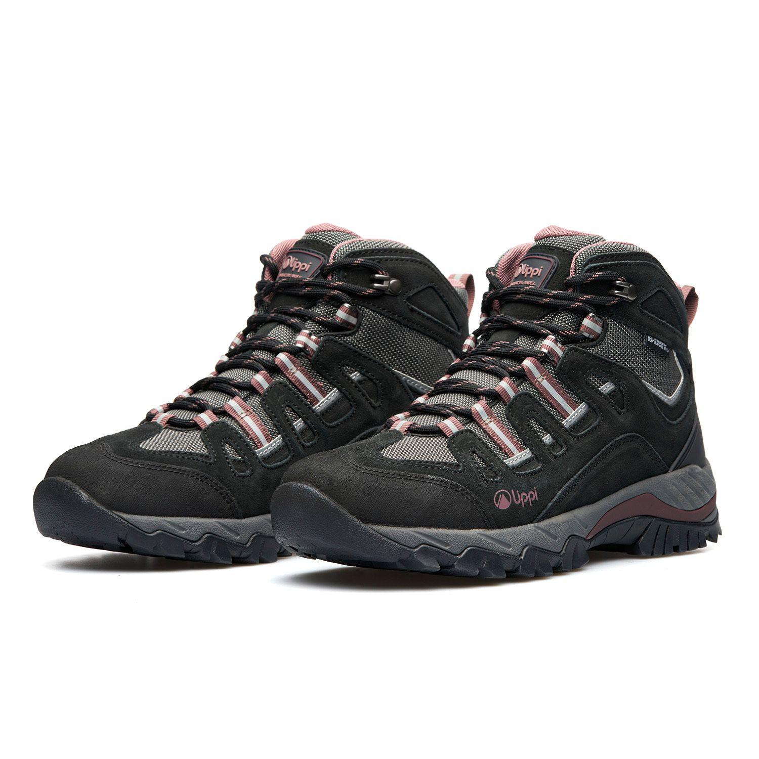 Botín Mujer Puelo CS Hi Negro Uva Lippi TT21-2