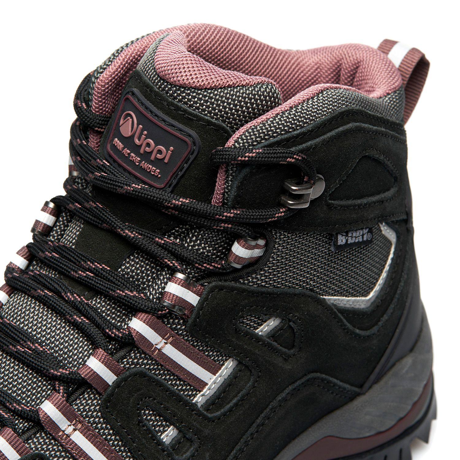 Botín Mujer Puelo CS Hi Negro Uva Lippi TT21-6