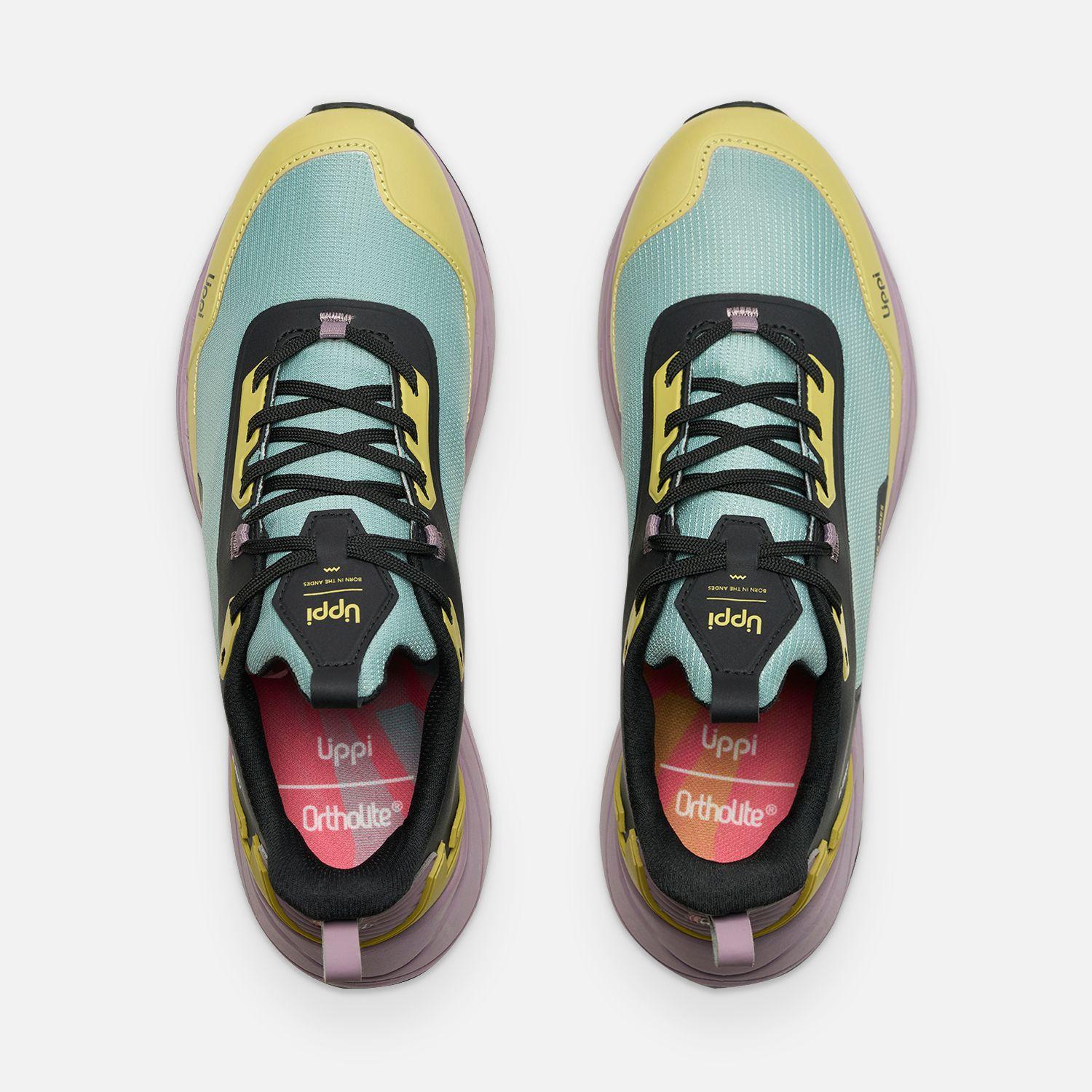 Zapatilla Mujer Kronos Turquesa / Verde Pistacho Lippi V26-5