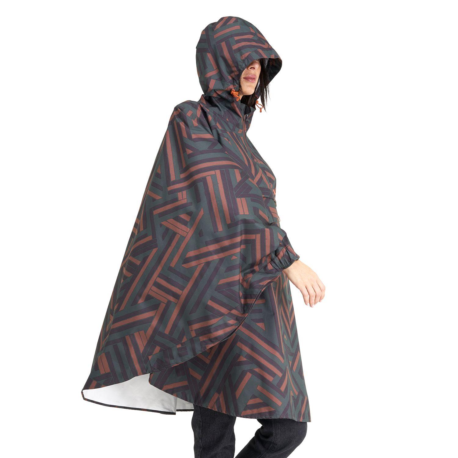 Poncho Unisex Capuchina Cafe Haka Honu-2