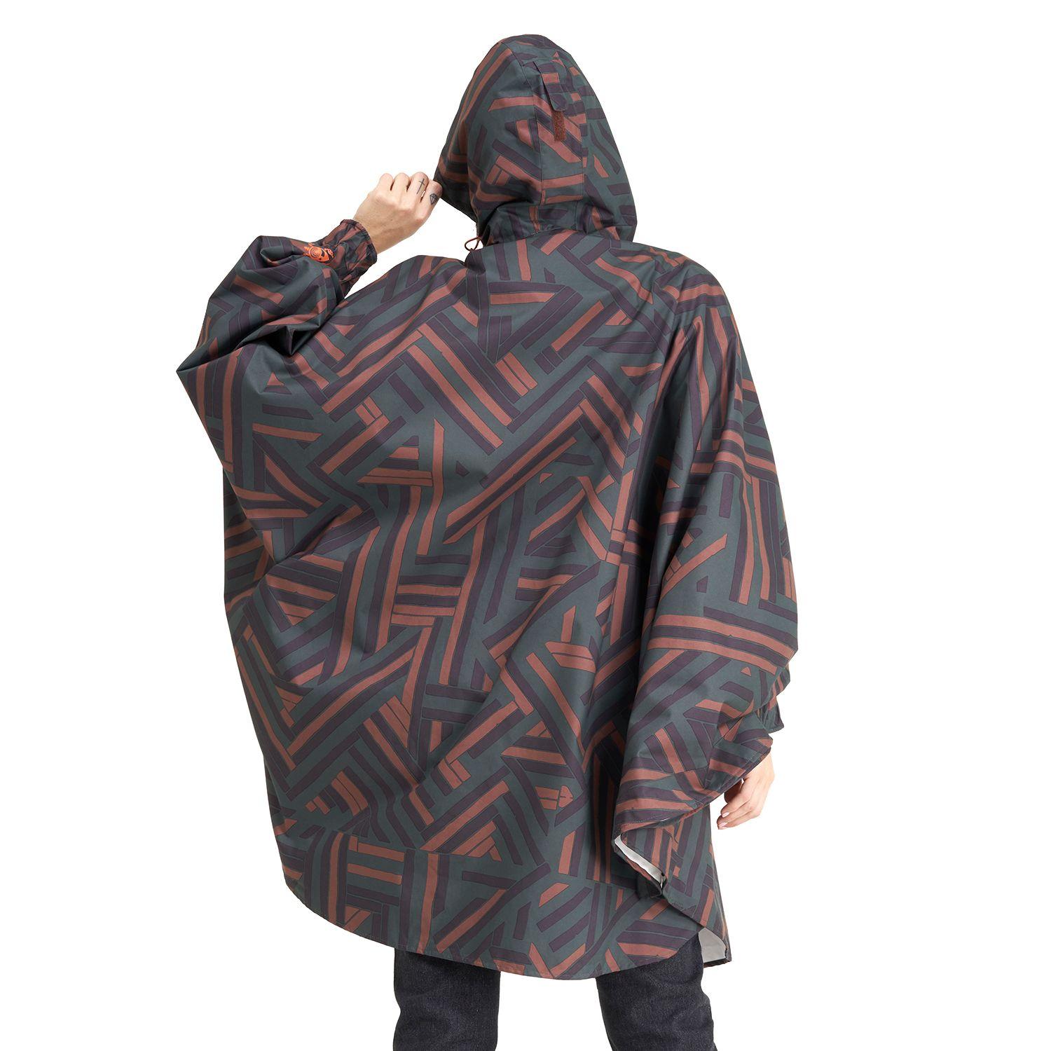 Poncho Unisex Capuchina Cafe Haka Honu-3