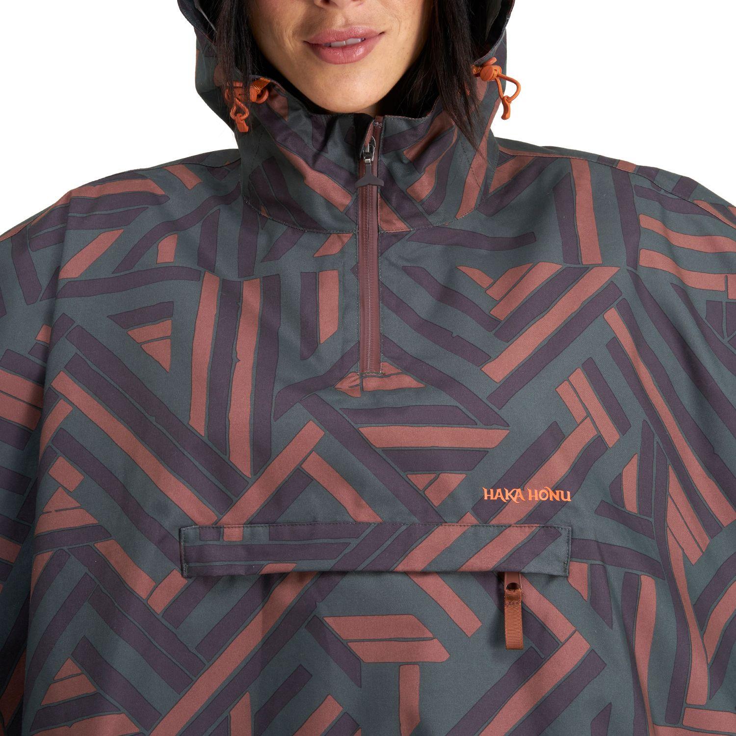 Poncho Unisex Capuchina Cafe Haka Honu-4