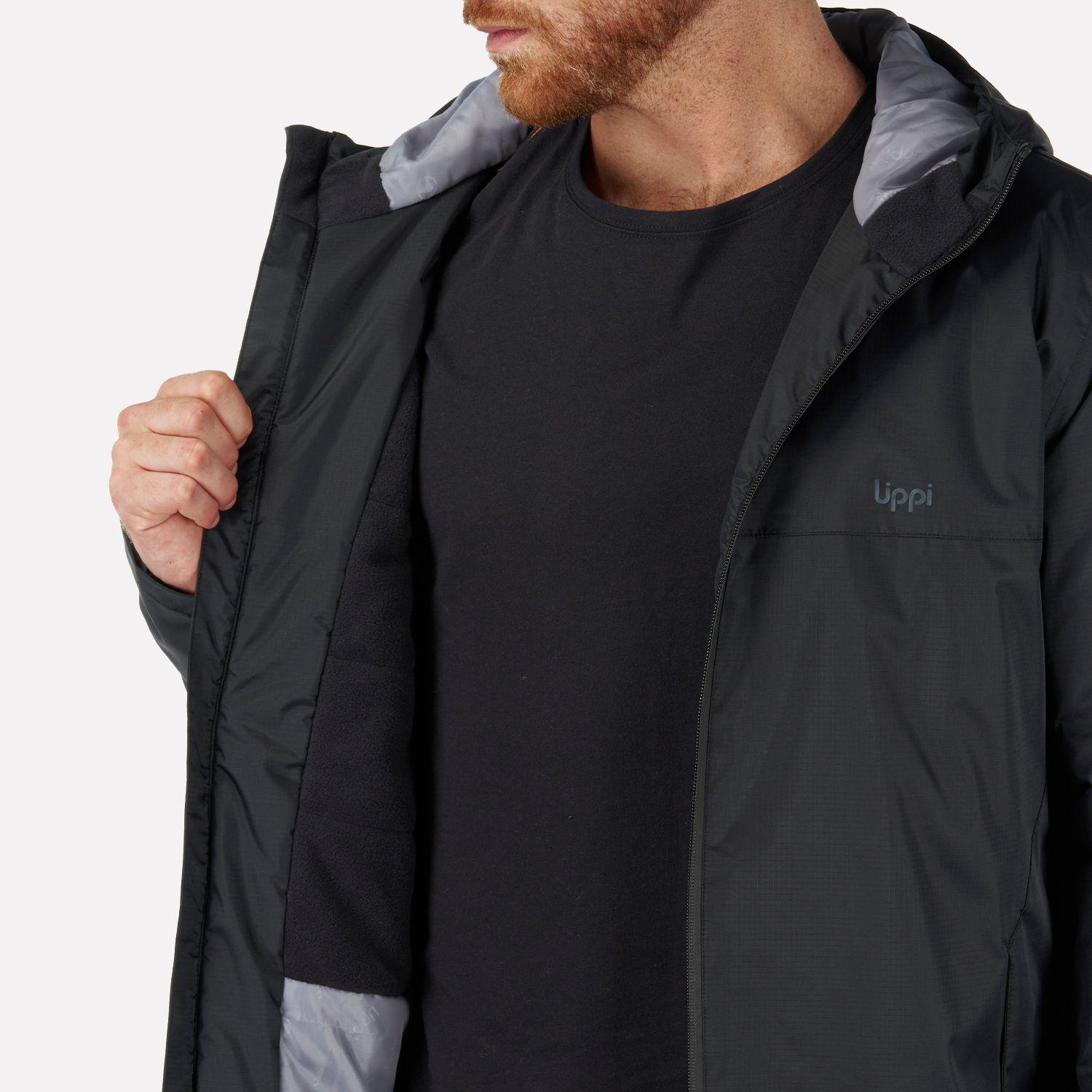 Chaqueta Hombre Cold Place B-Dry Hoody Jacket Azul Noche Lippi-3