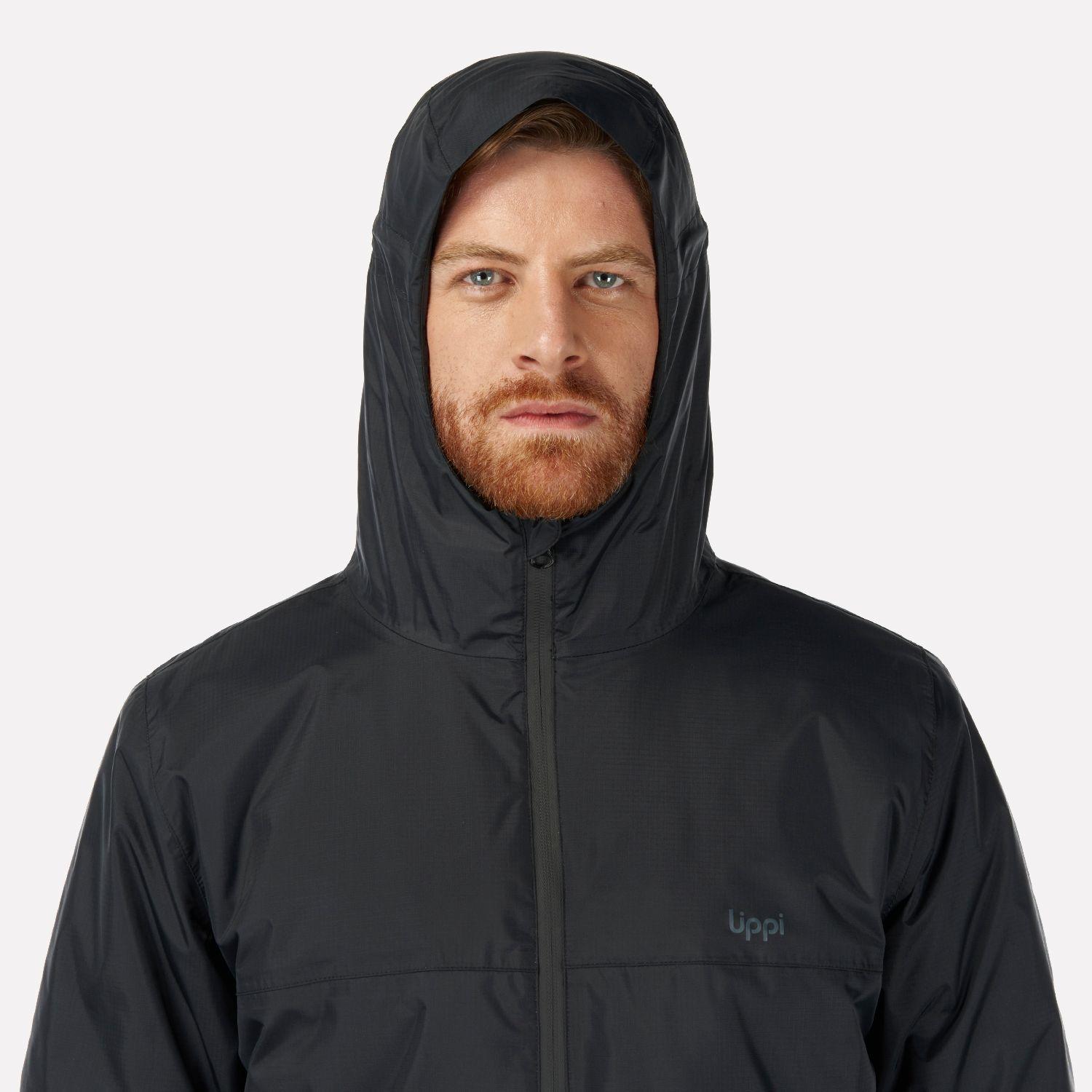 Chaqueta Hombre Cold Place B-Dry Hoody Jacket Azul Noche Lippi-4