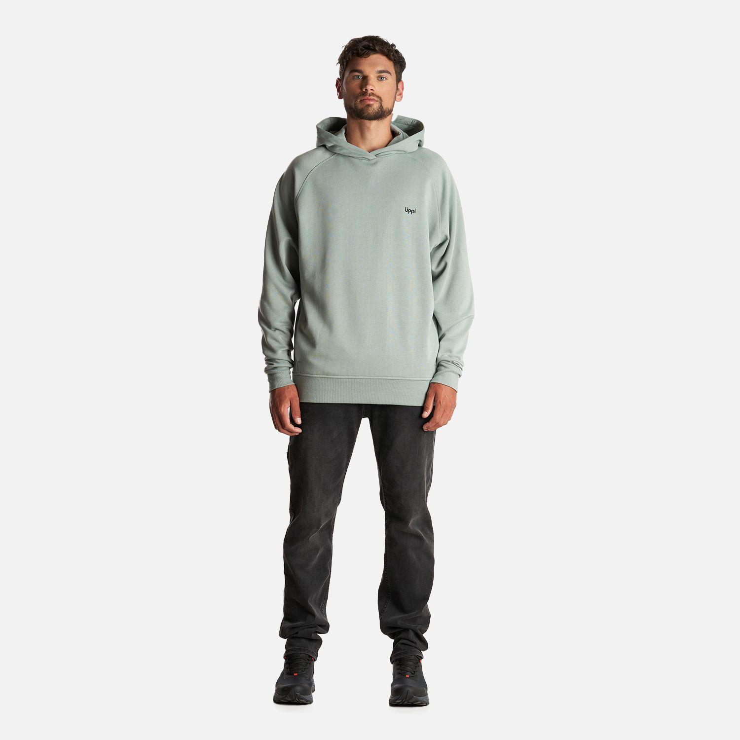 Poleron Hombre Insigne Hoody Sweatshirt Back Print Jade Lippi-6