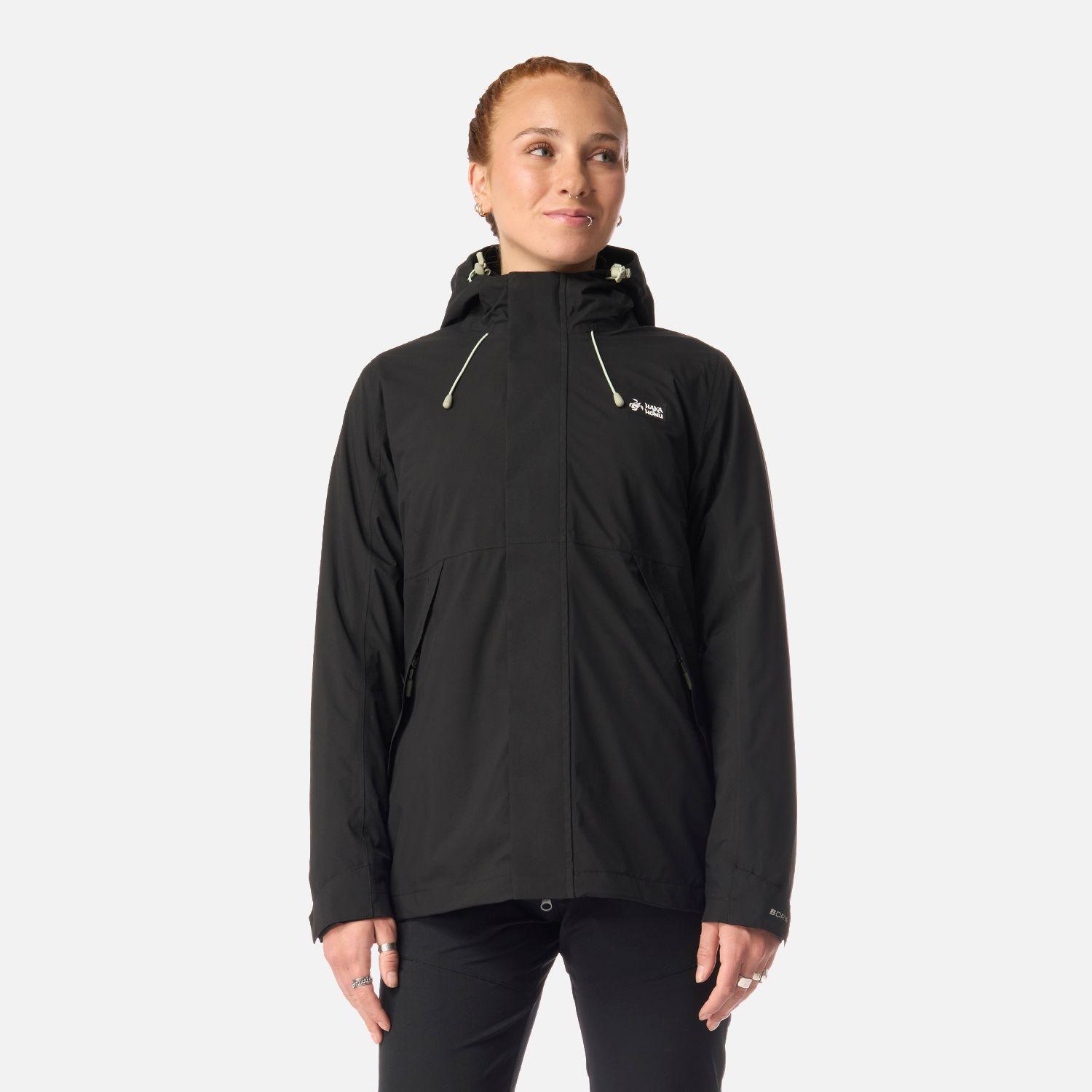 Chaqueta Mujer Escarcha Negro Haka Honu I26-1