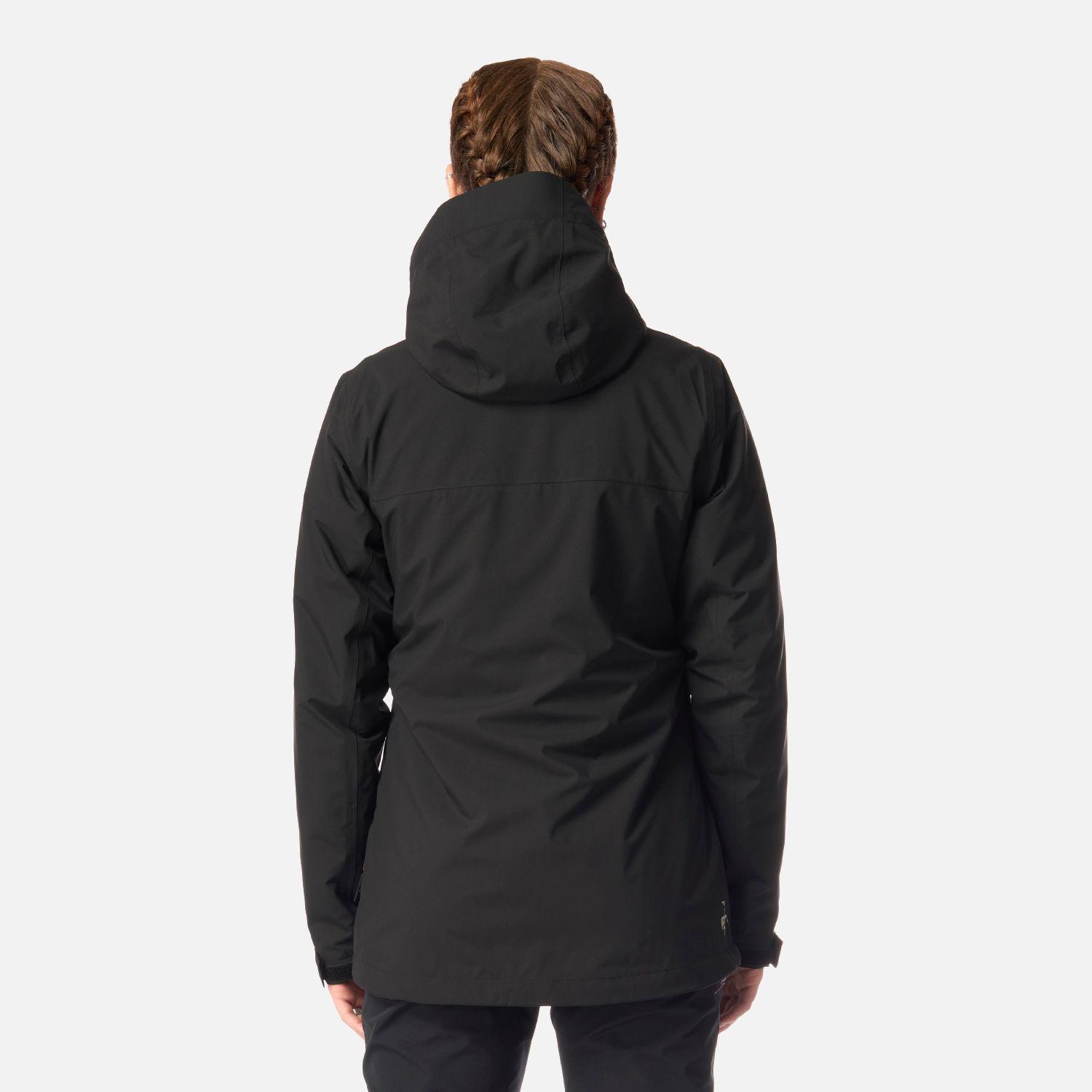 Chaqueta Mujer Escarcha Negro Haka Honu I26-2