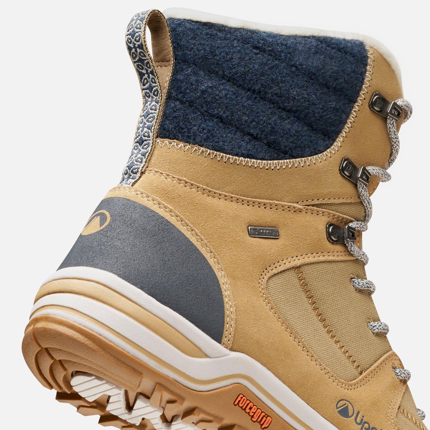 Bota Mujer Polar Light Taupe / Azul Noche Lippi I25-7