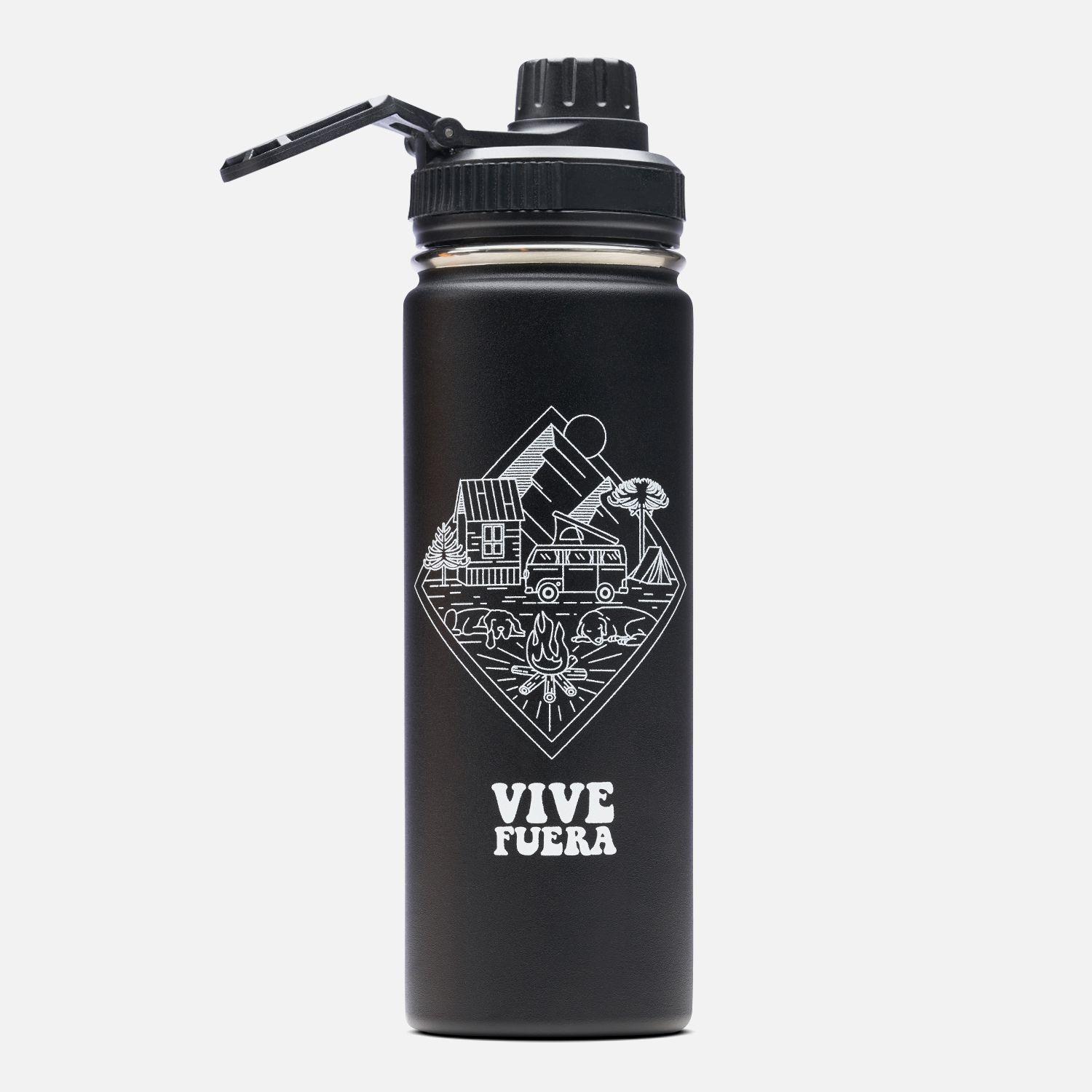 Botella Unisex Esport Negro Haka-Honu-0
