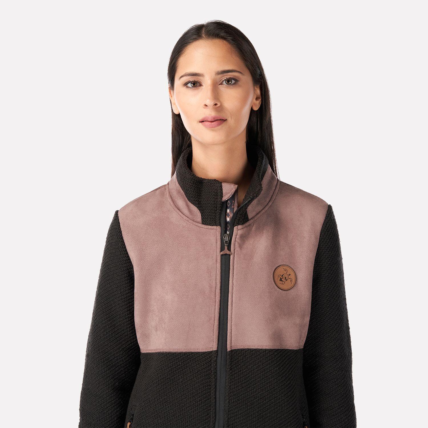 Poleron Mujer Tio Emiliodon Negro Haka Honu V22-3