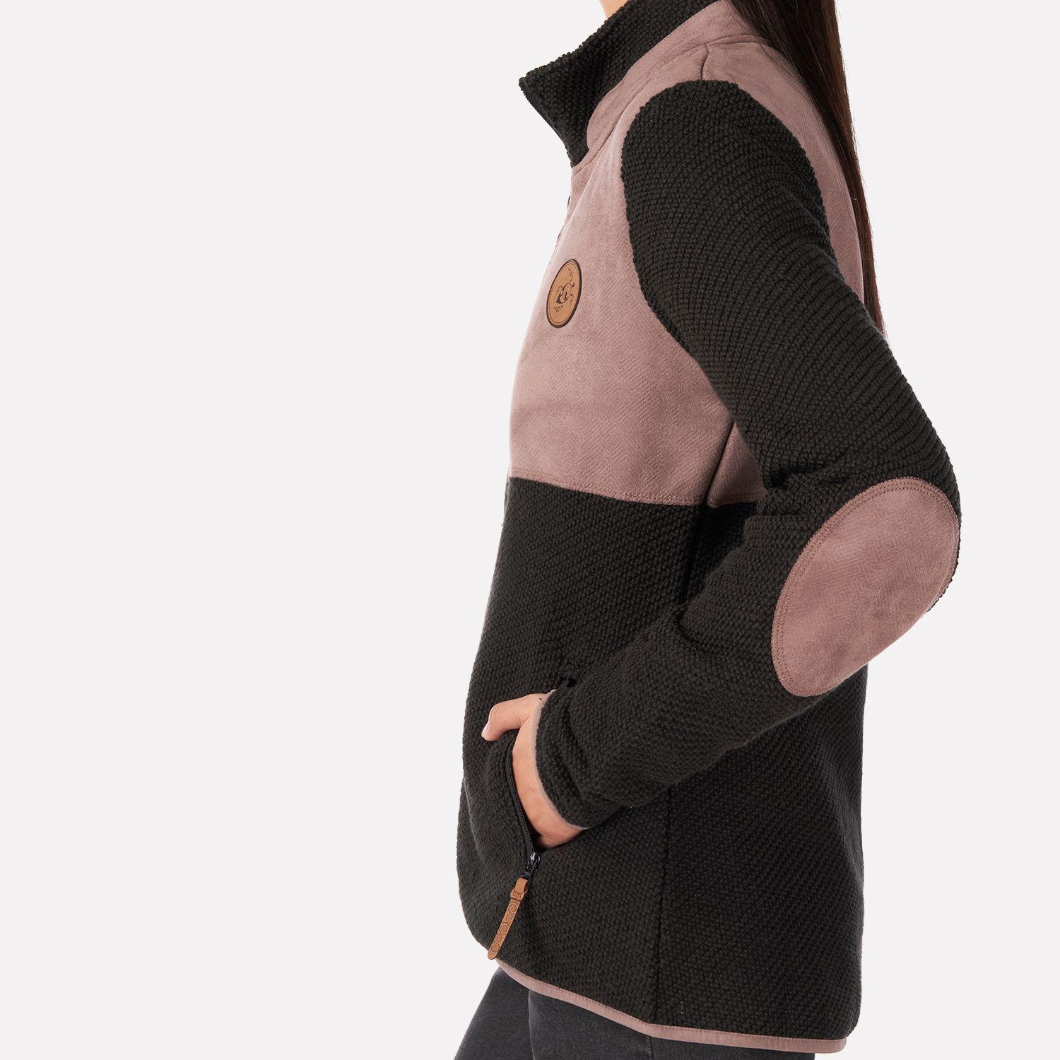 Poleron Mujer Tio Emiliodon Negro Haka Honu V22-5