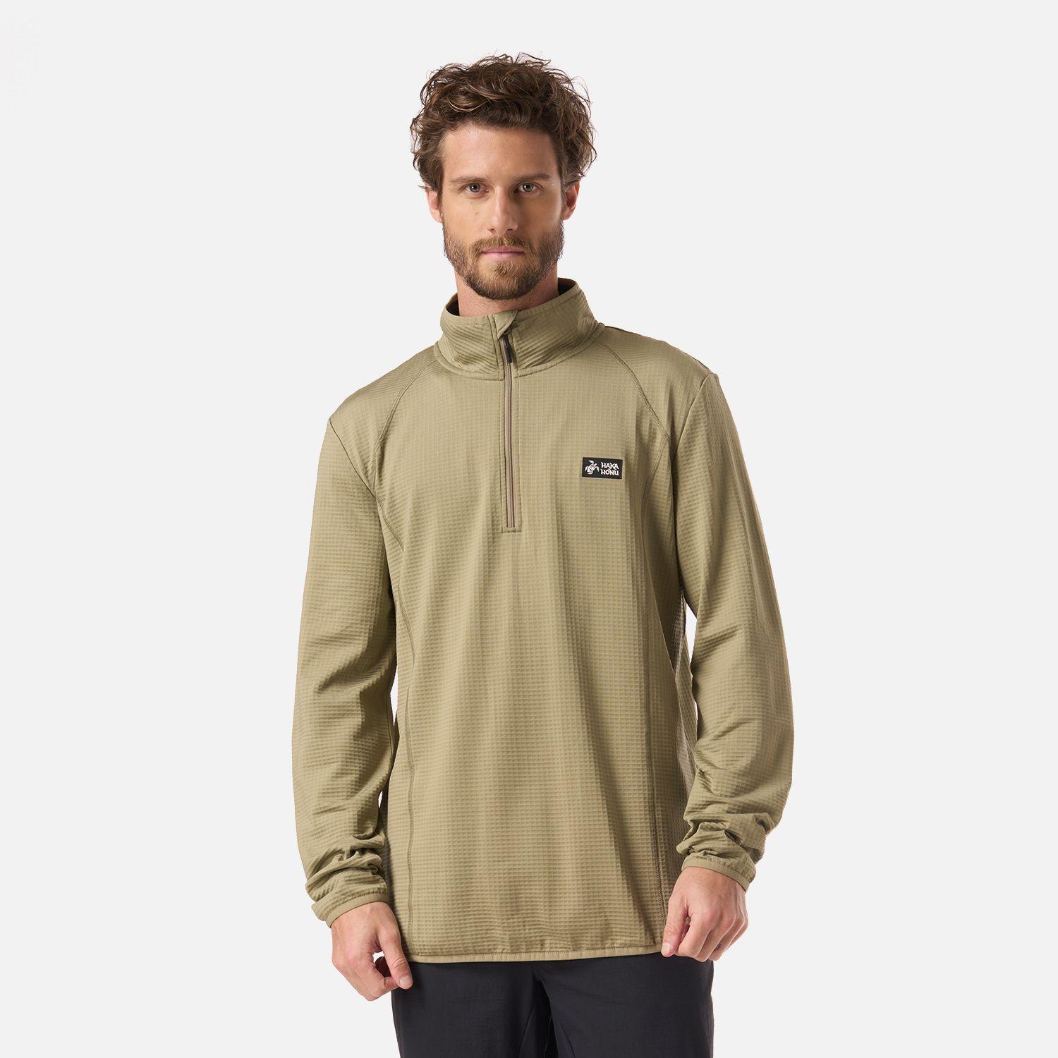 Polerón Hombre Taina Verde Oliva Haka Honu V26-0