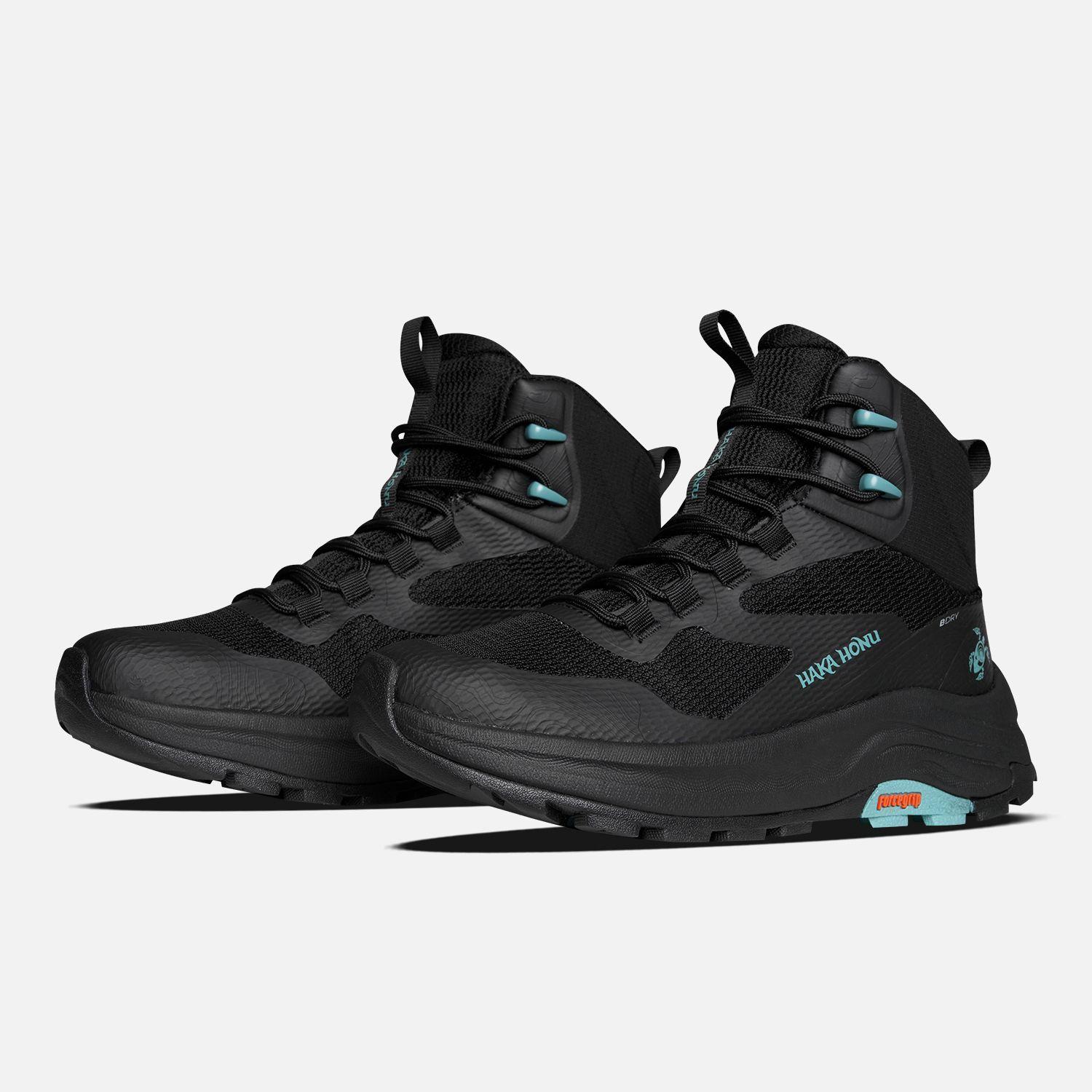 Zapatilla Mujer Huillin Alto Negro Haka Honu I26-3