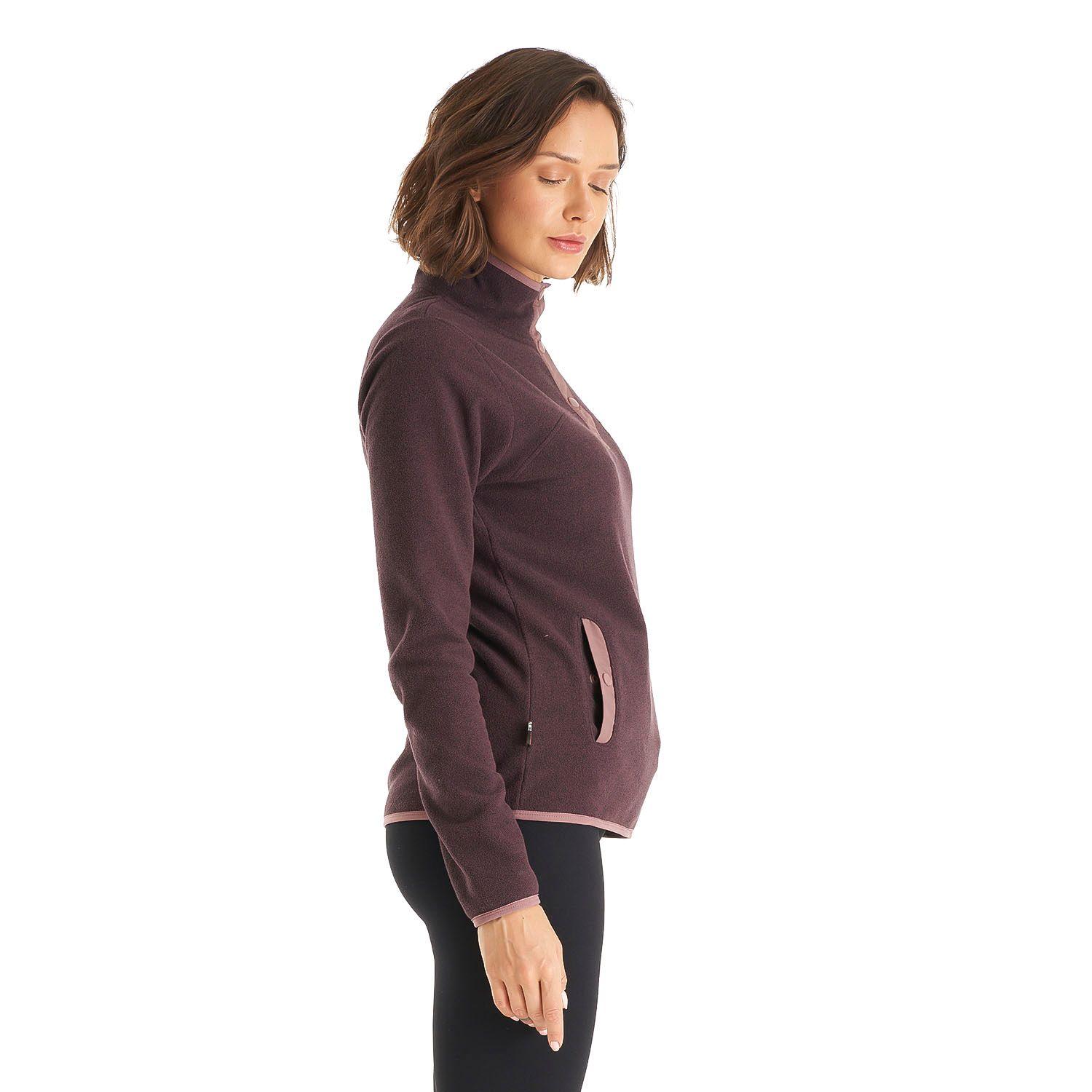 Poleron Mujer Tokerau Morado Haka Honu I22-3