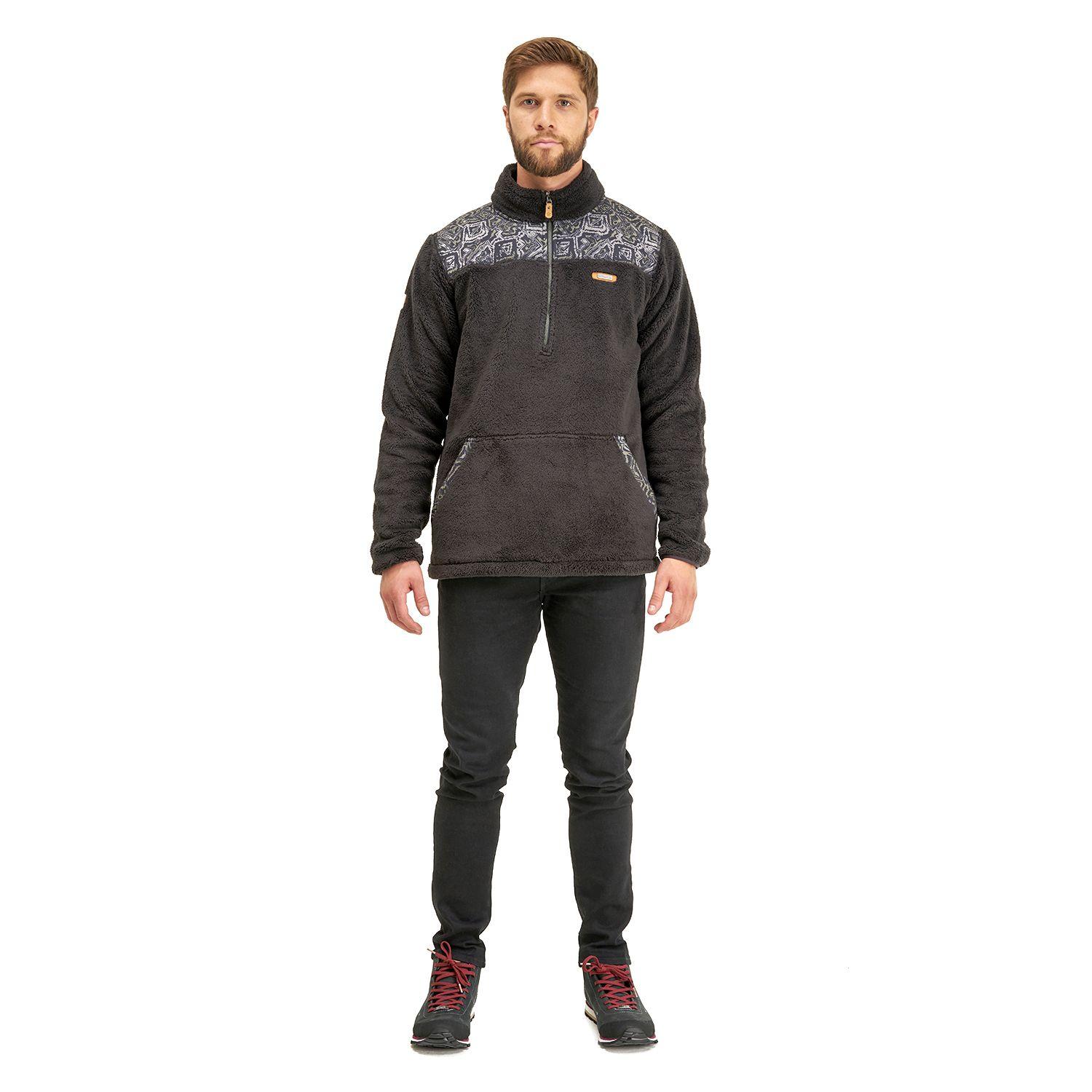 Poleron Hombre Baggy Sweatshirt Grafito Lippi V22-5
