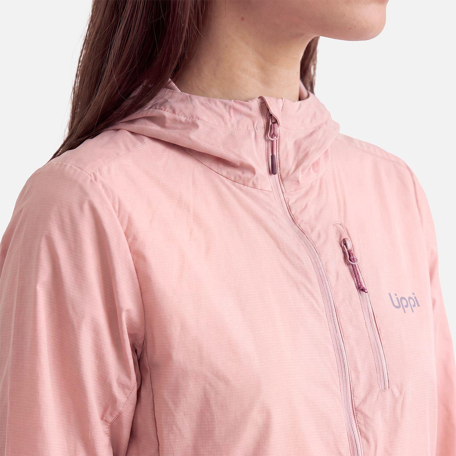 Chaqueta Mujer Nightfall SL Windbreaker Hoody Jacket Rosado Lippi V27-2