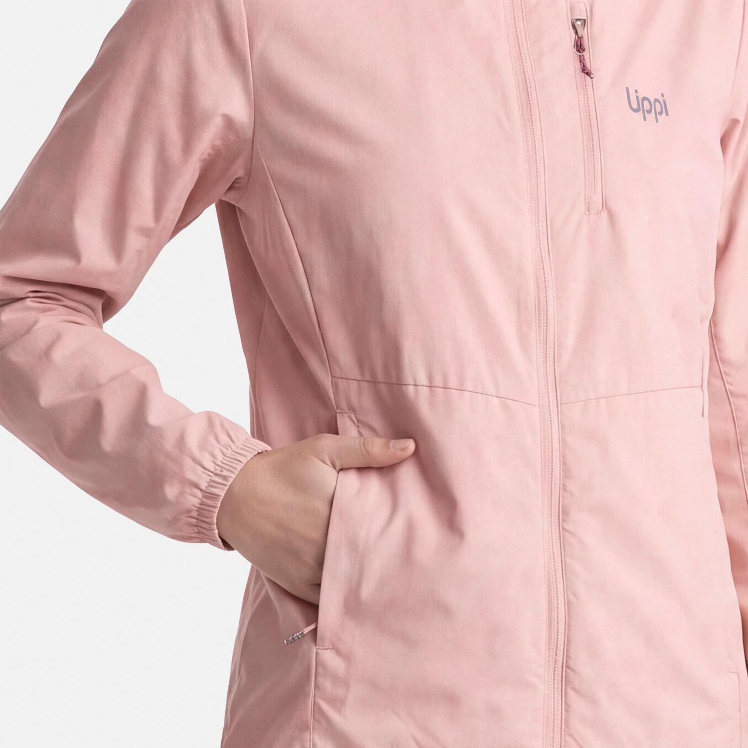 Chaqueta Mujer Nightfall SL Windbreaker Hoody Jacket Rosado Lippi V27-3