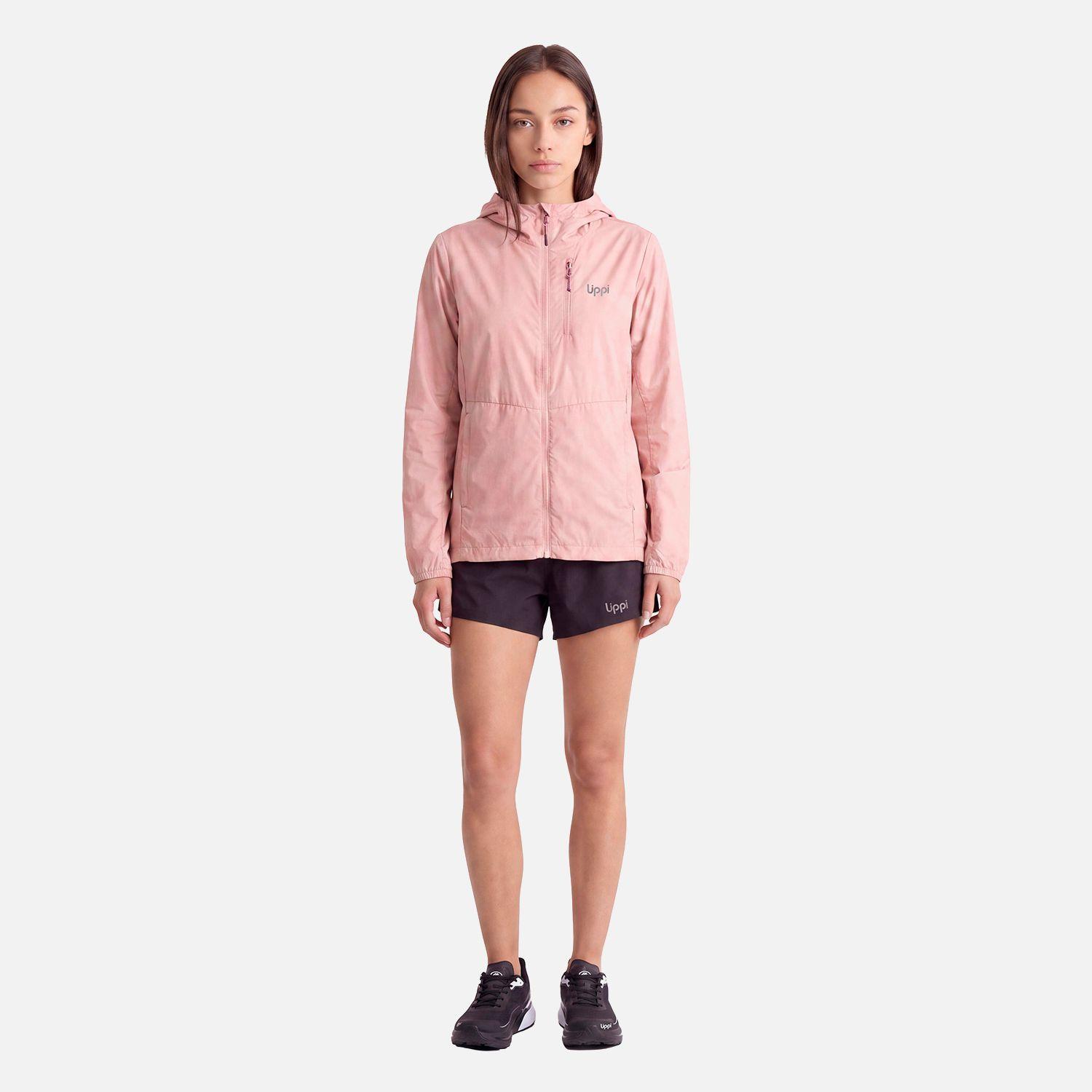 Chaqueta Mujer Nightfall SL Windbreaker Hoody Jacket Rosado Lippi V27-4