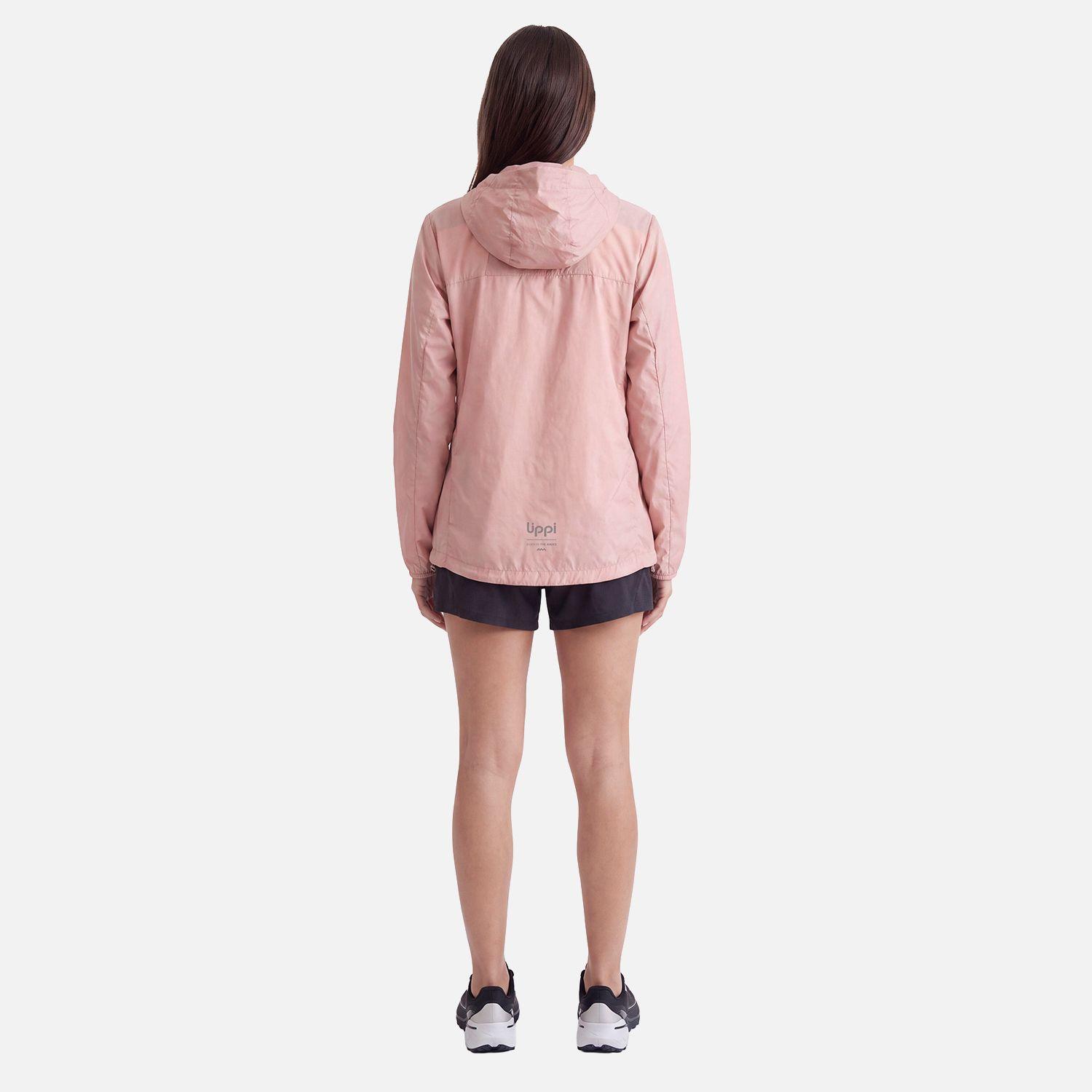 Chaqueta Mujer Nightfall SL Windbreaker Hoody Jacket Rosado Lippi V27-5