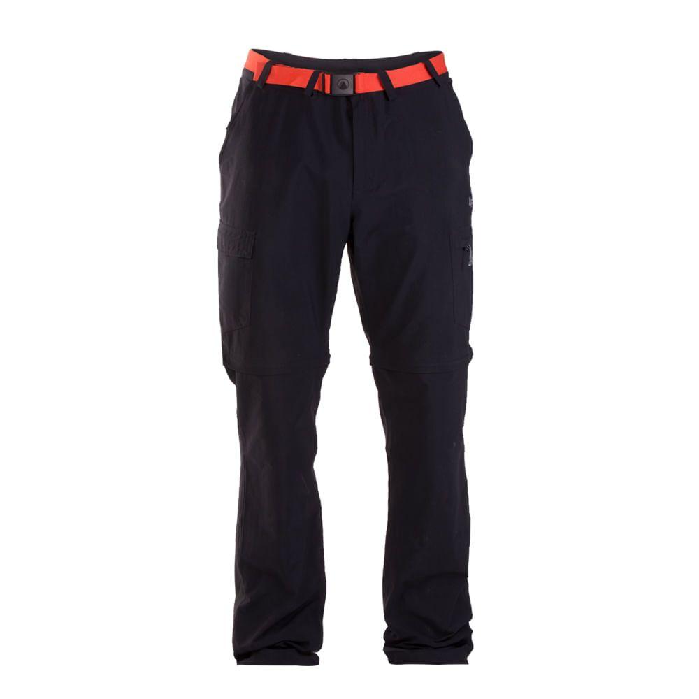 Pantalon Hombre Rampur Mix-2 Pant Negro Lippi-0