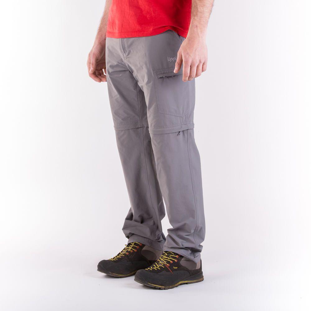 Pantalon Hombre Rampur Mix-2 Pant Negro Lippi-1