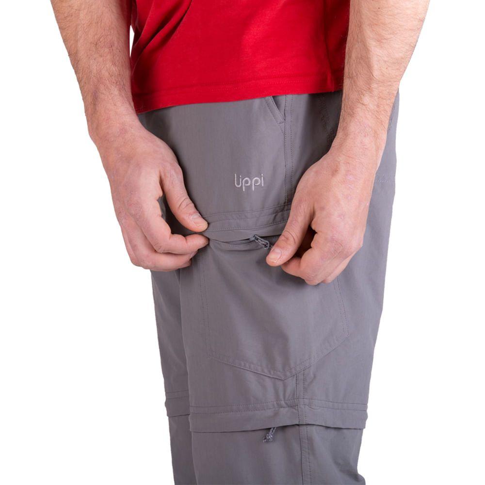 Pantalon Hombre Rampur Mix-2 Pant Negro Lippi-2