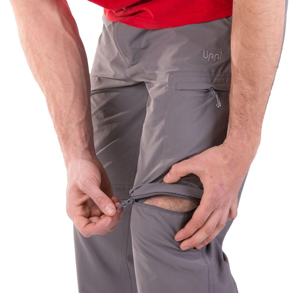 Pantalon Hombre Rampur Mix-2 Pant Negro Lippi-4