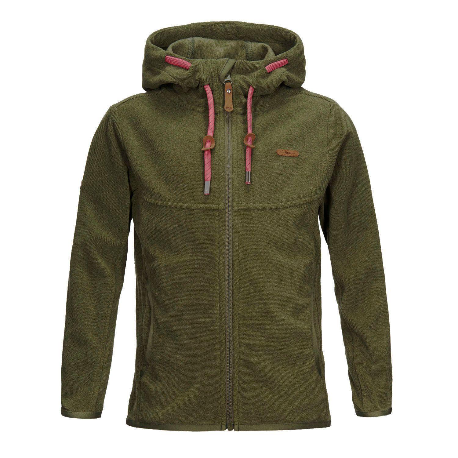 Poleron Niña Stripes Nano-F Full Zip Laurel Lippi-0