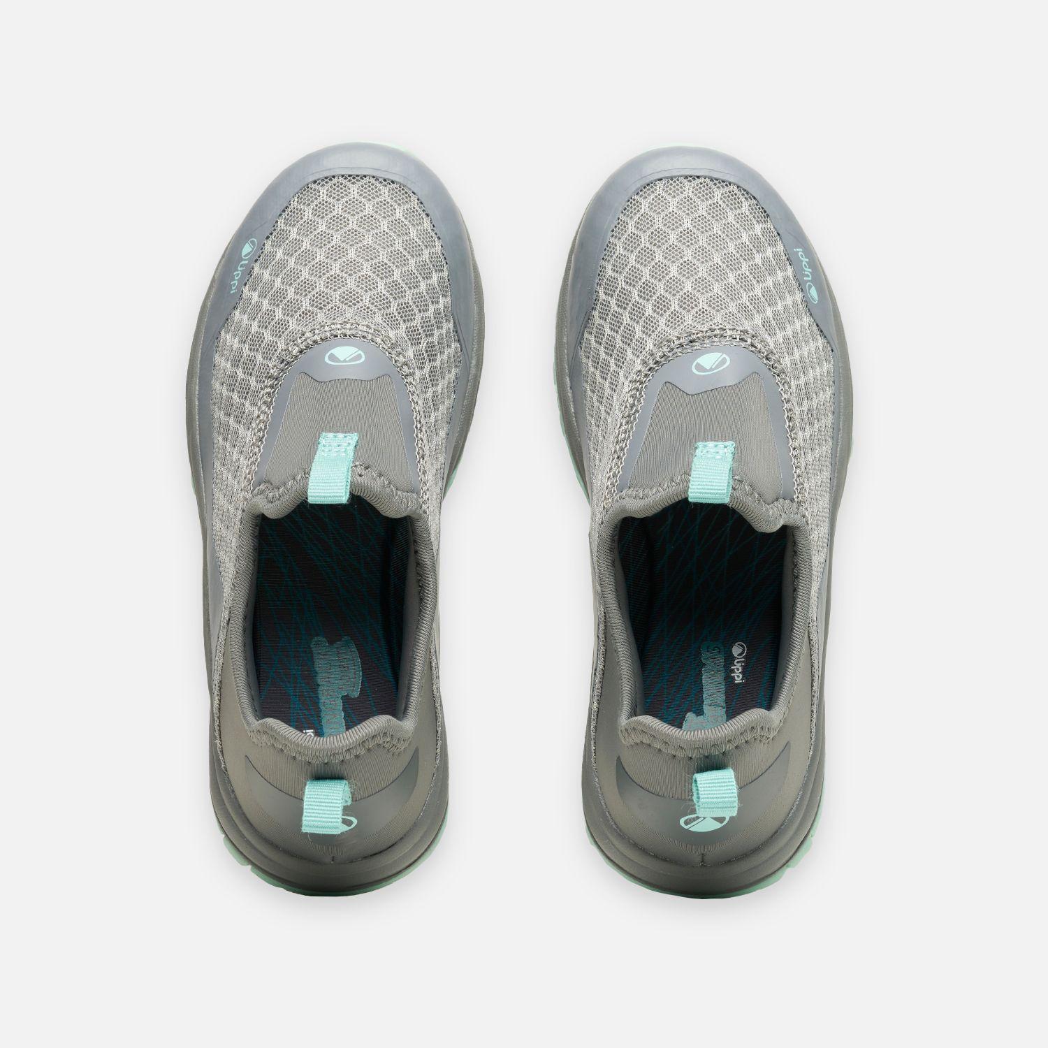 Zapatilla Niña Panal Kids Gris Turquesa Lippi-3