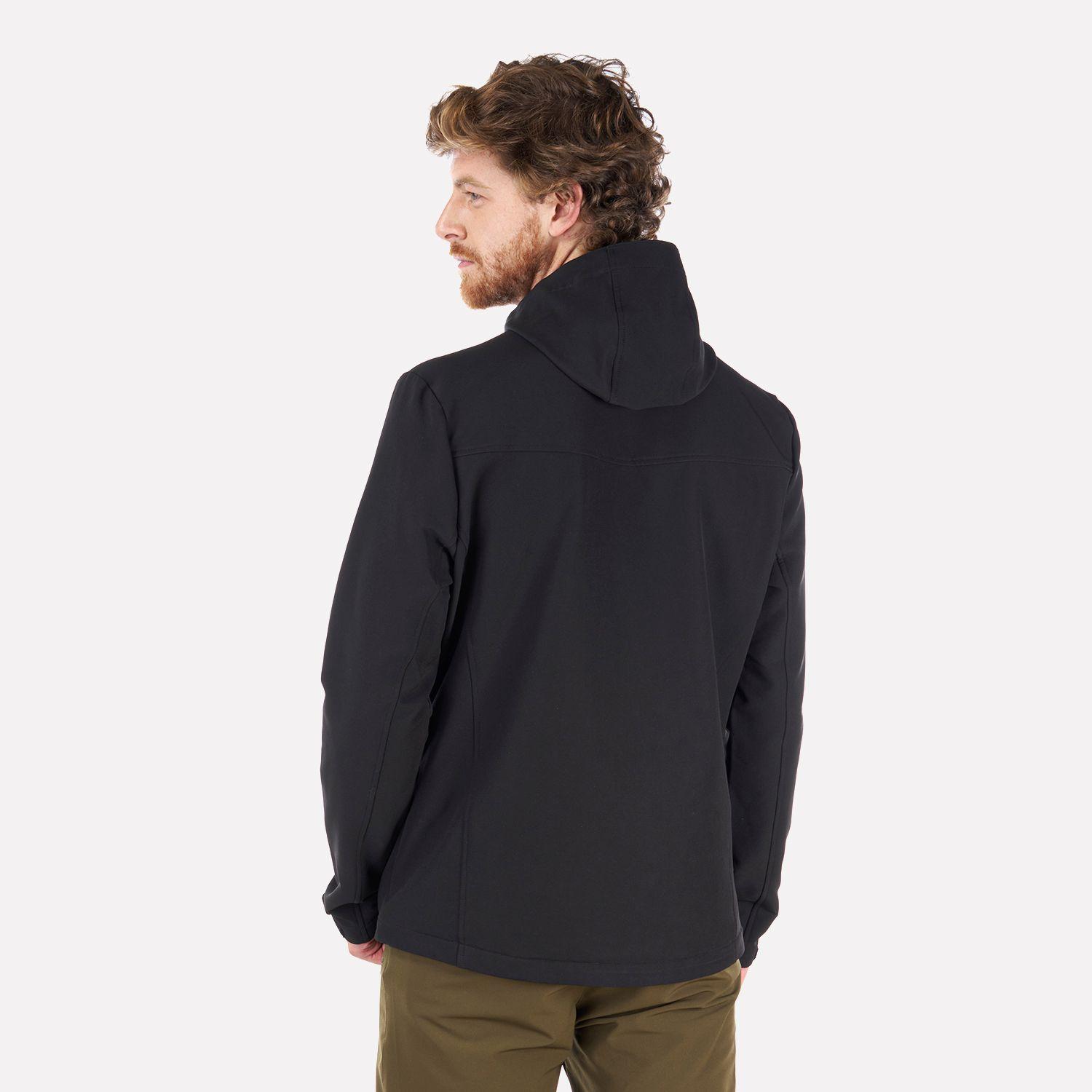 Chaqueta Hombre Seek Softshell Hoody Jacket Negro Lippi I22-2
