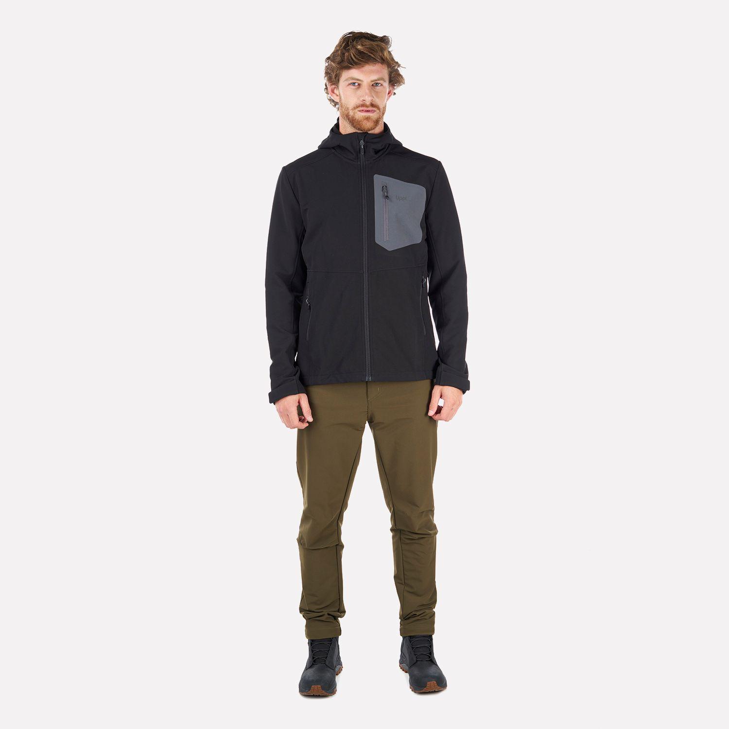 Chaqueta Hombre Seek Softshell Hoody Jacket Negro Lippi I22-5