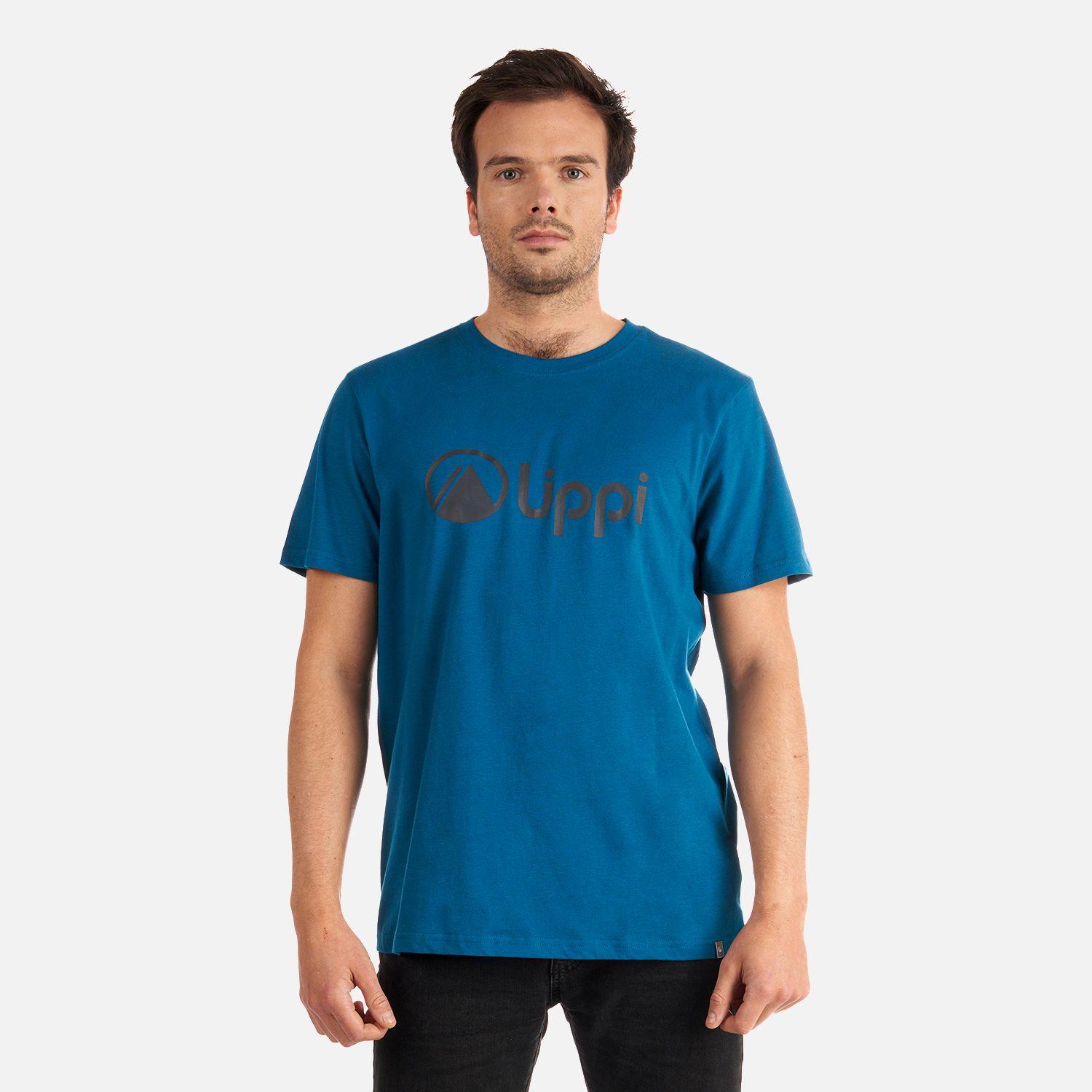 Polera Hombre Logo Lippi T-Shirt Azul Lippi-1