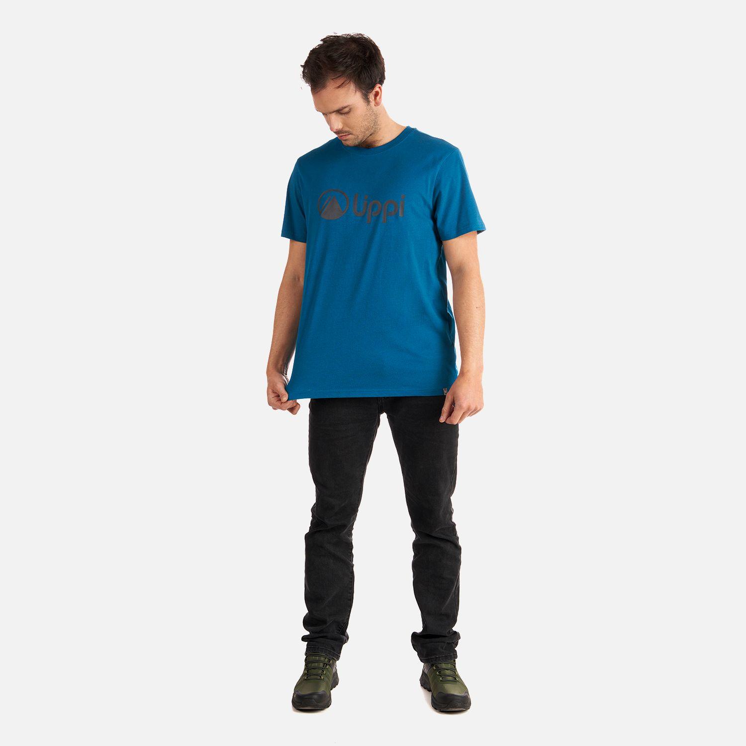 Polera Hombre Logo Lippi T-Shirt Azul Lippi-5