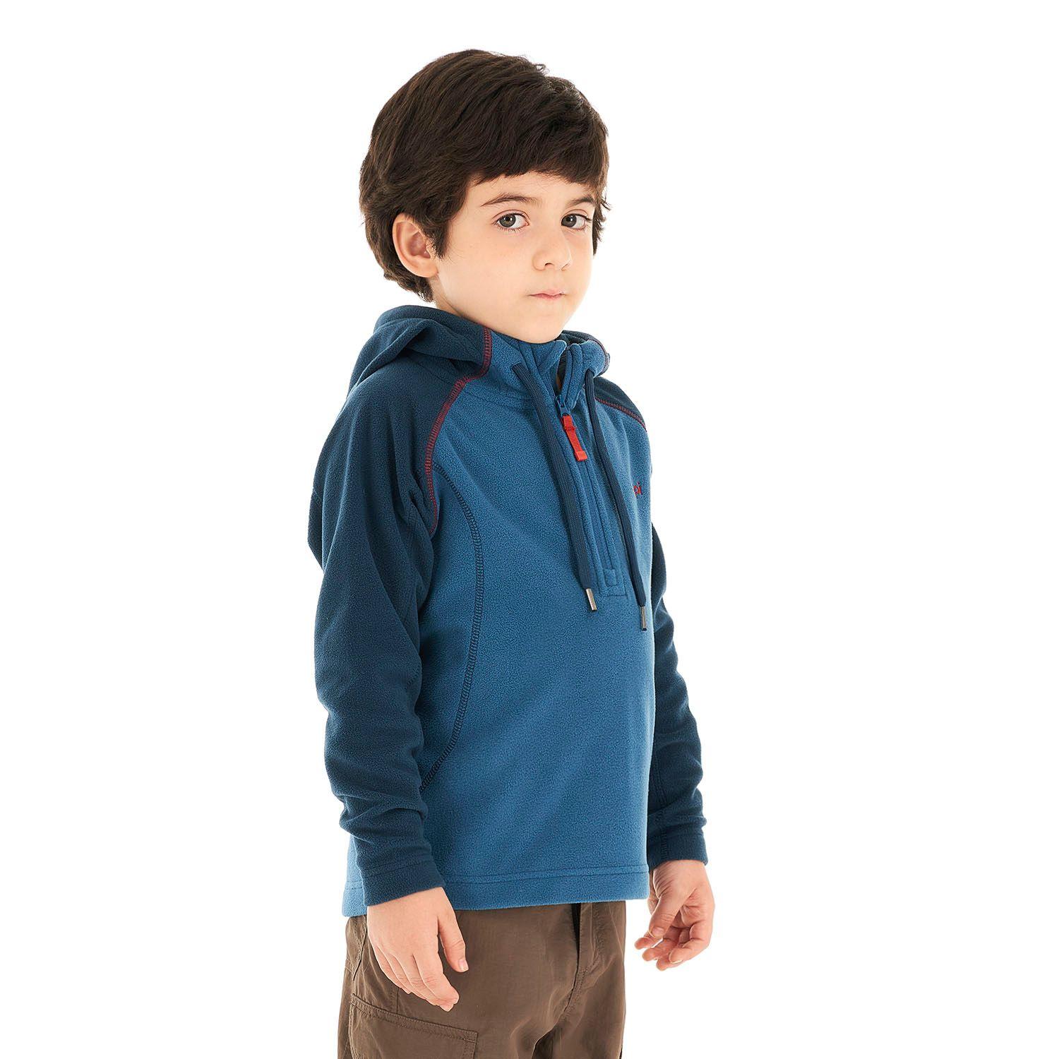 Chaqueta Niño Cold Day Therm-Pro Hoody Jacket Azul / Azul Noche Lippi-2