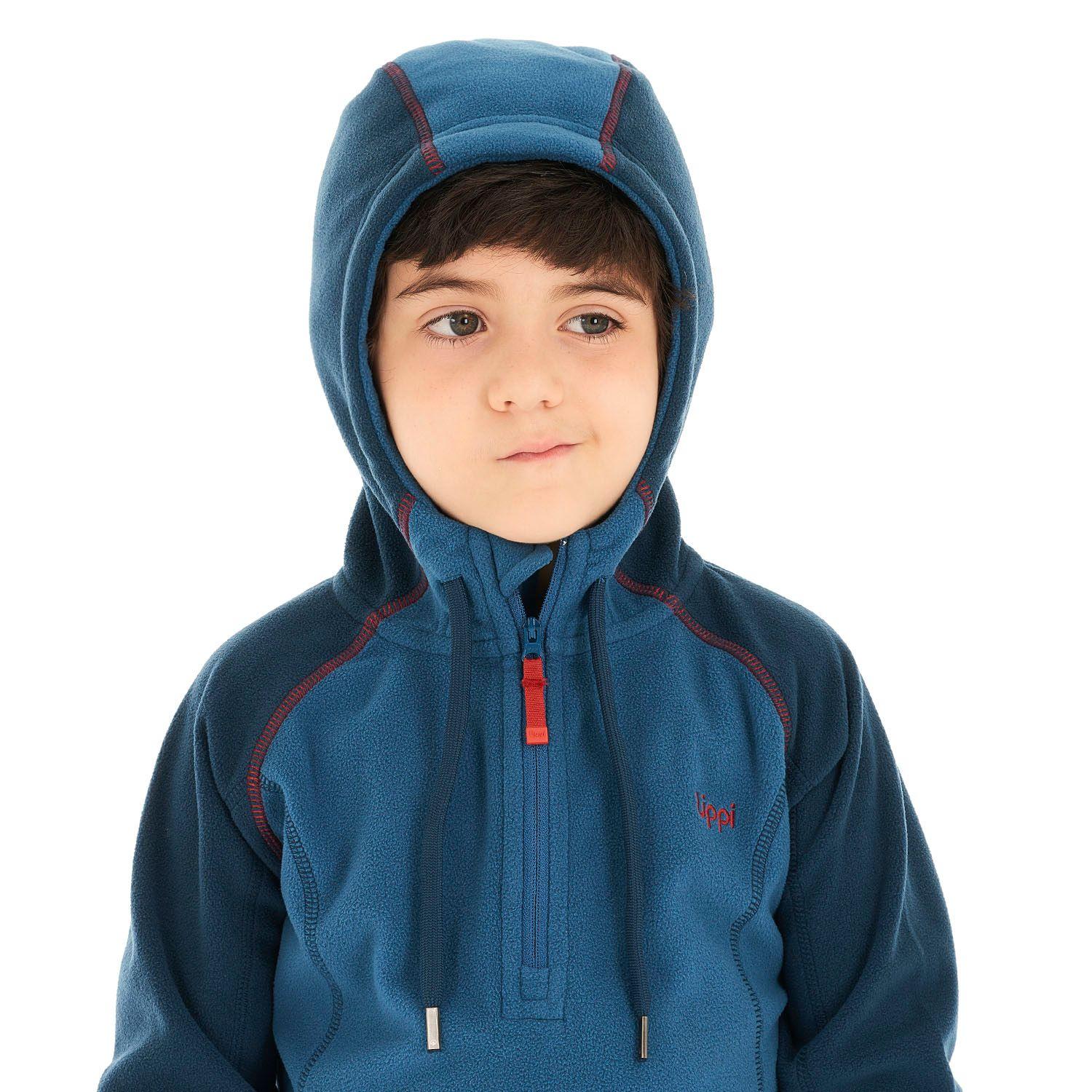 Chaqueta Niño Cold Day Therm-Pro Hoody Jacket Azul / Azul Noche Lippi-6