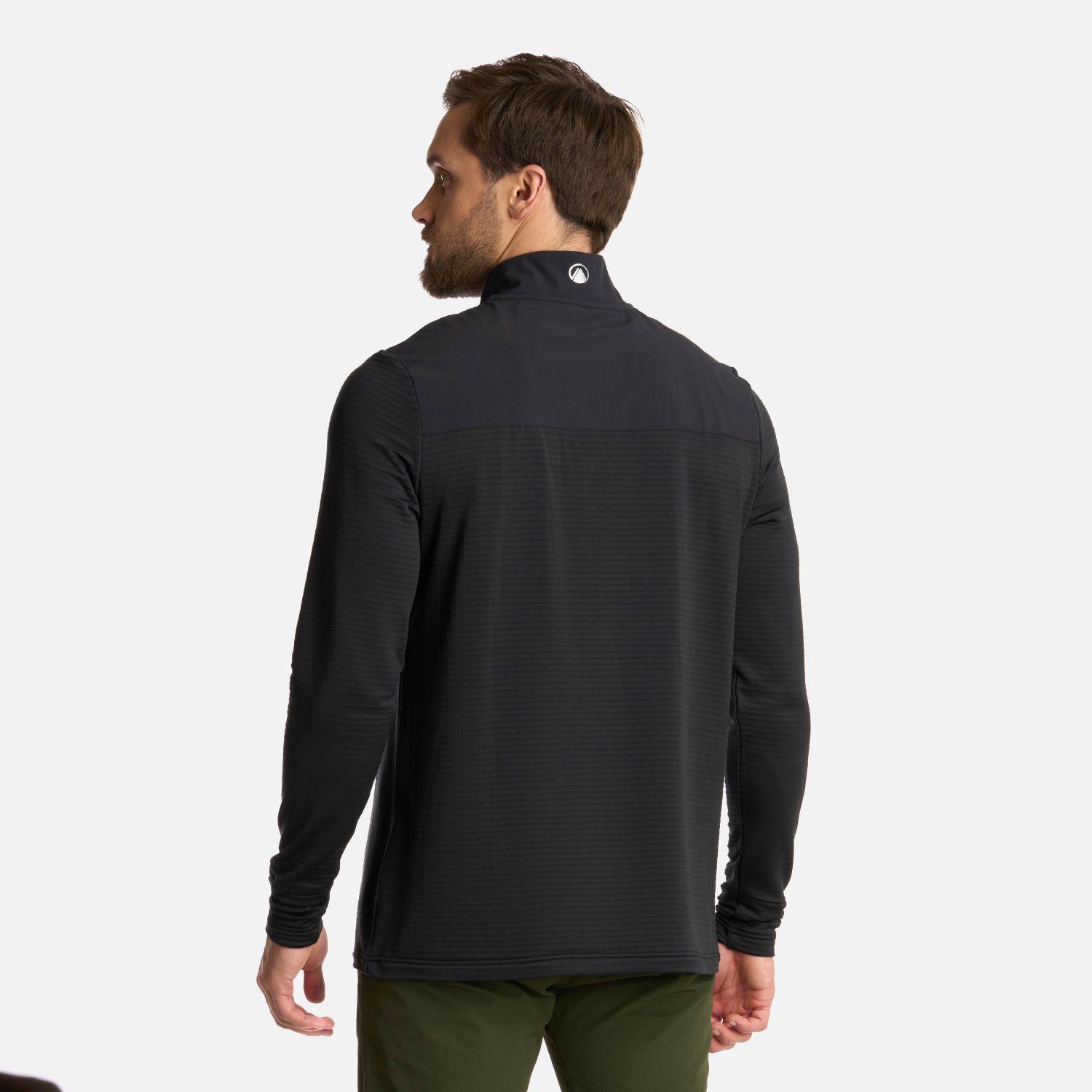 Polerón Hombre Karova Nano-F 14 Zip Negro Lippi I25-2